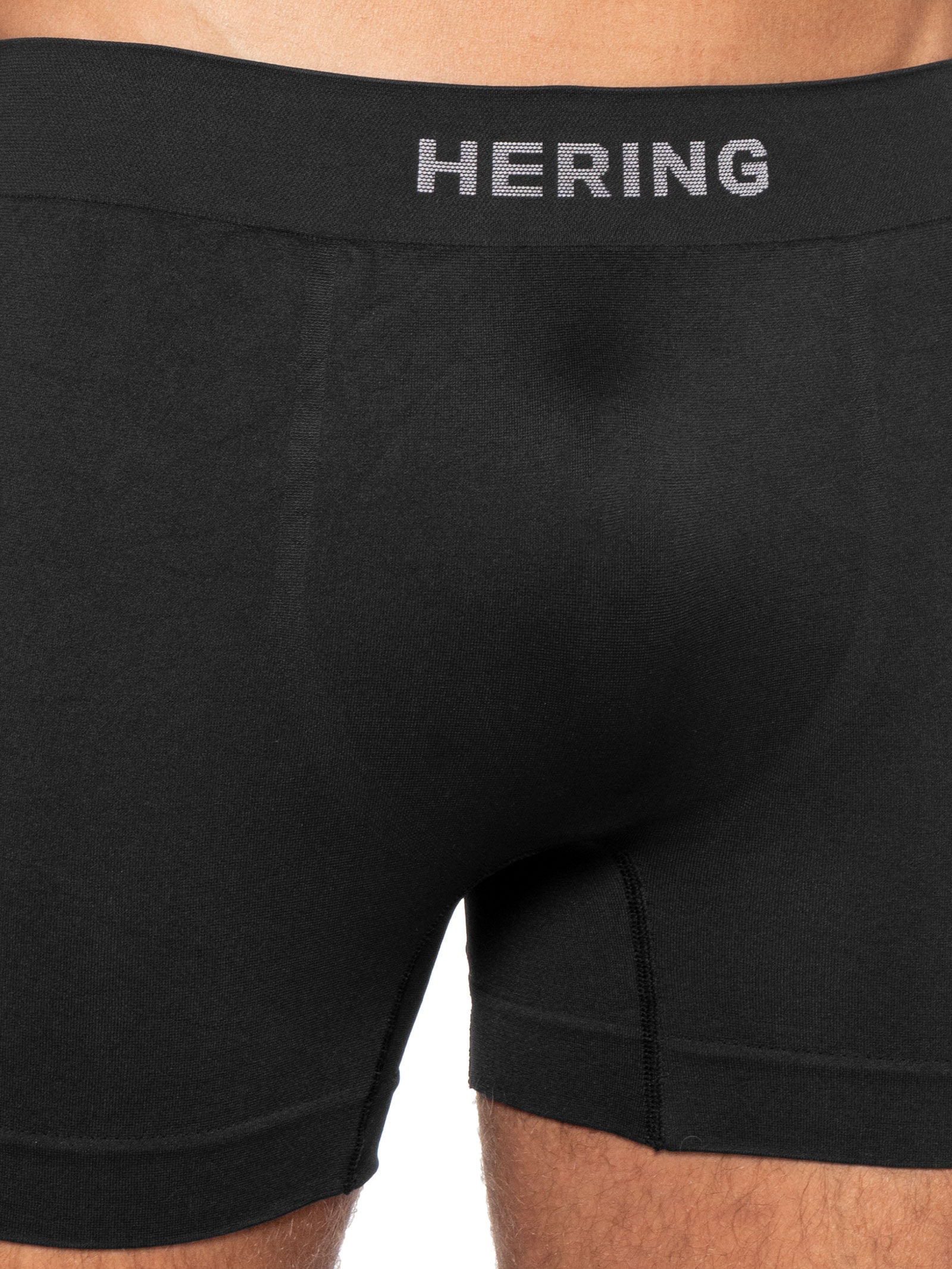 Kit Com 2 Cuecas Boxer Sem Costura Preto Hering Intimates