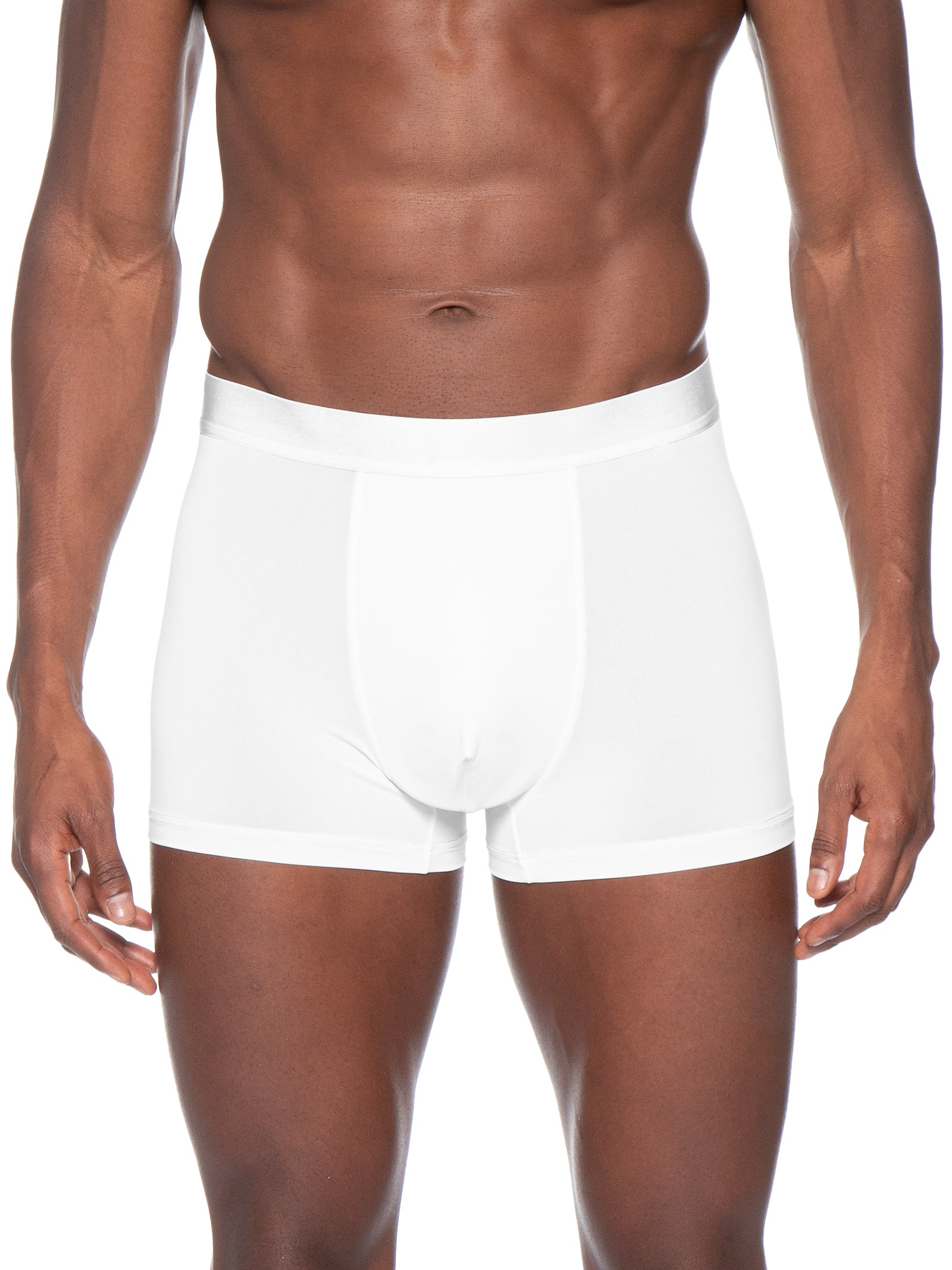Kit Com 2 Cuecas Boxer Tech Branco Hering Intimates