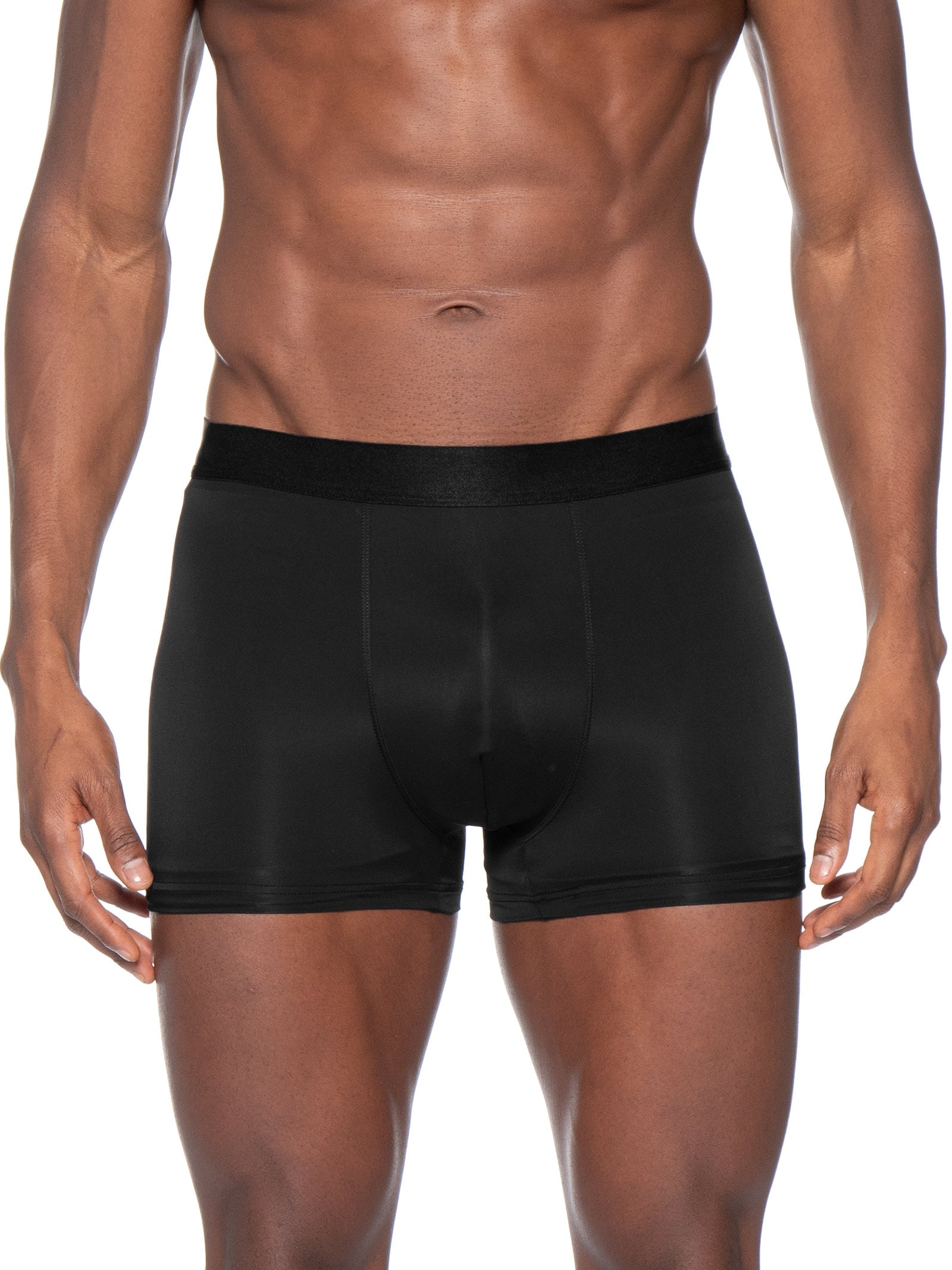 Kit Com 2 Cuecas Boxer Tech Preto Hering Intimates