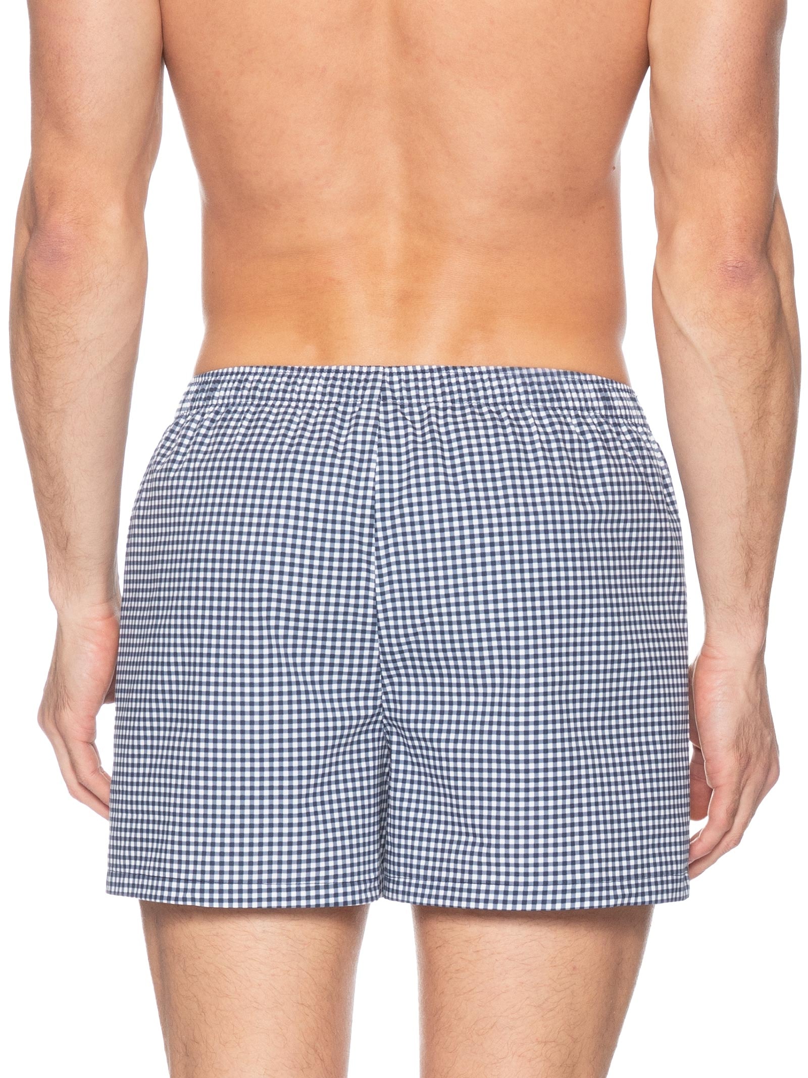 Kit Com 2 Cuecas Samba Canção Em Algodão E Fio Tinto Azul Hering Intimates