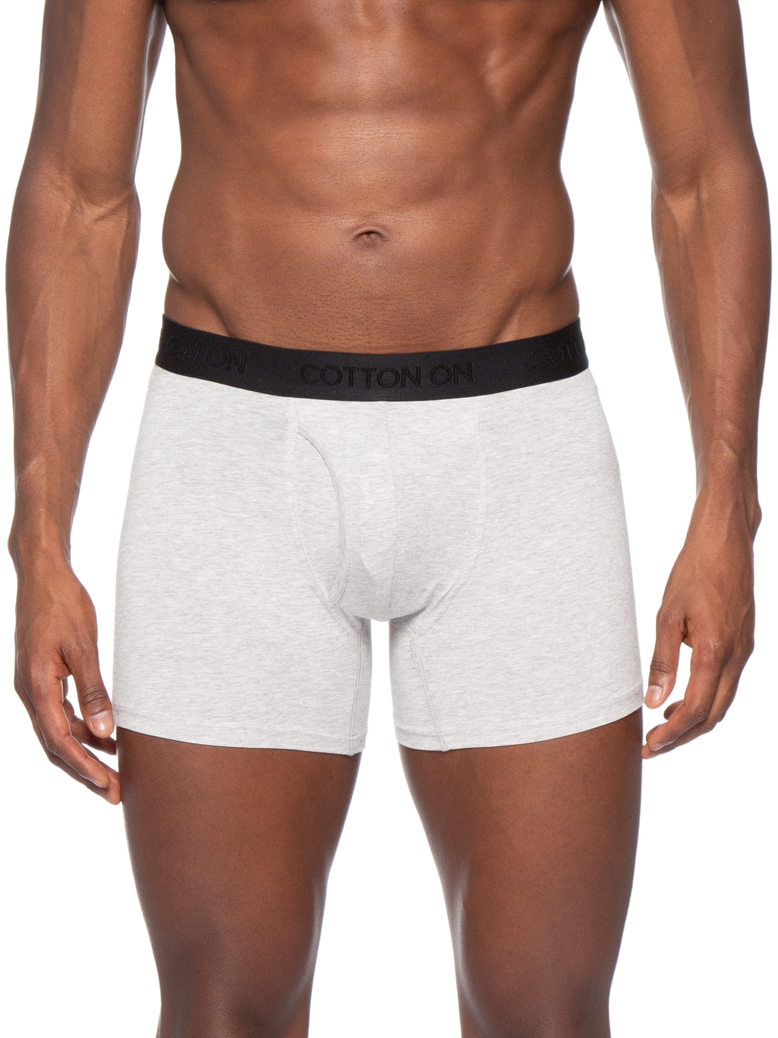 Kit Com 3 Cuecas Boxer Azul Cotton On
