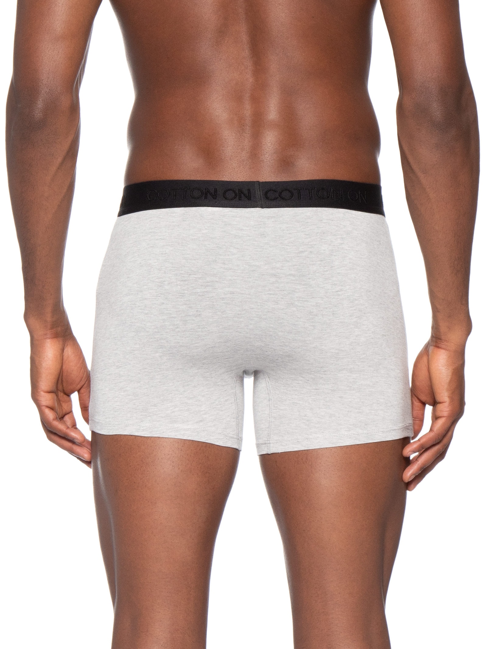 Kit Com 3 Cuecas Boxer Azul Cotton On