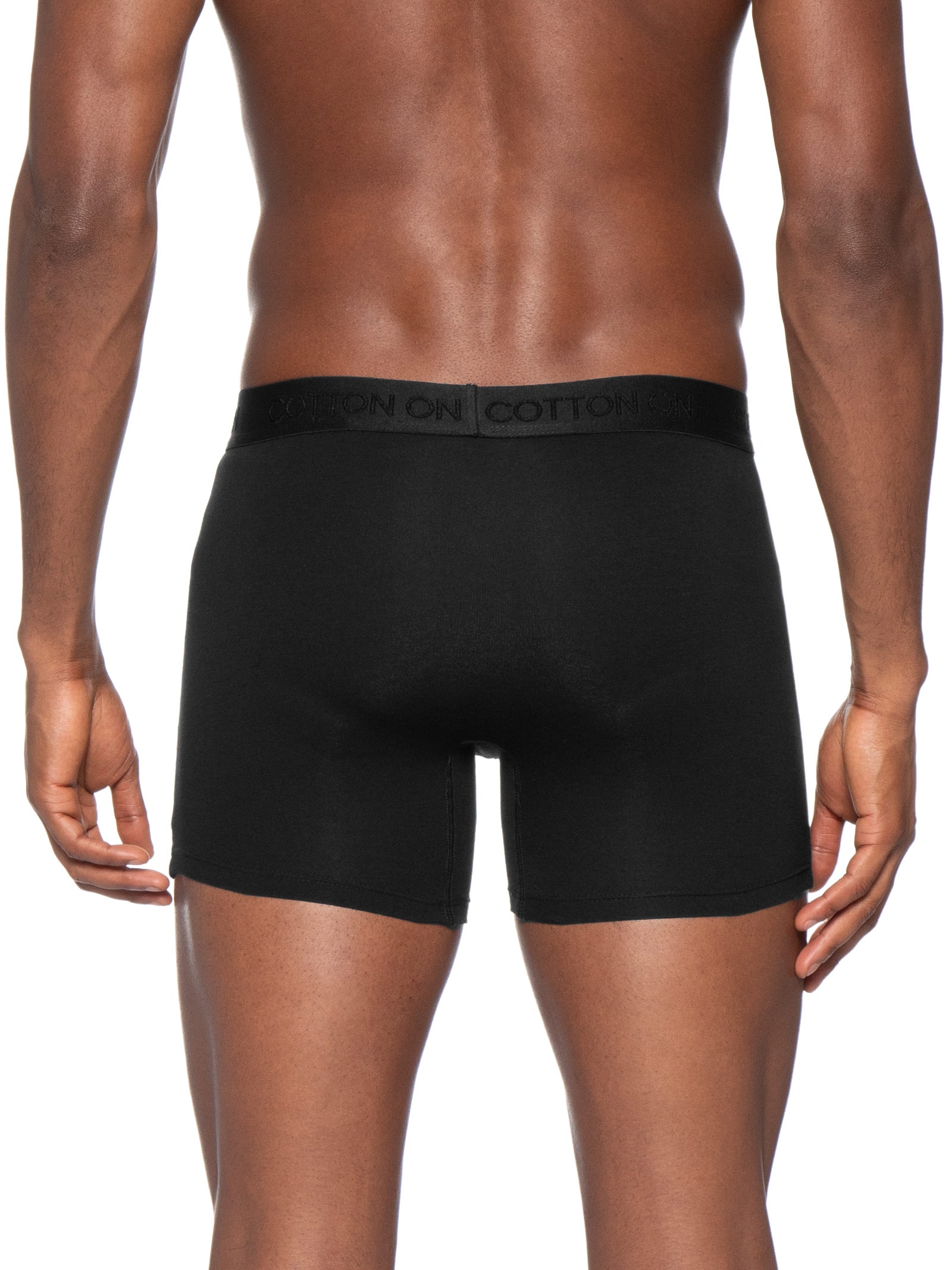 Kit Com 3 Cuecas Boxer Azul Cotton On