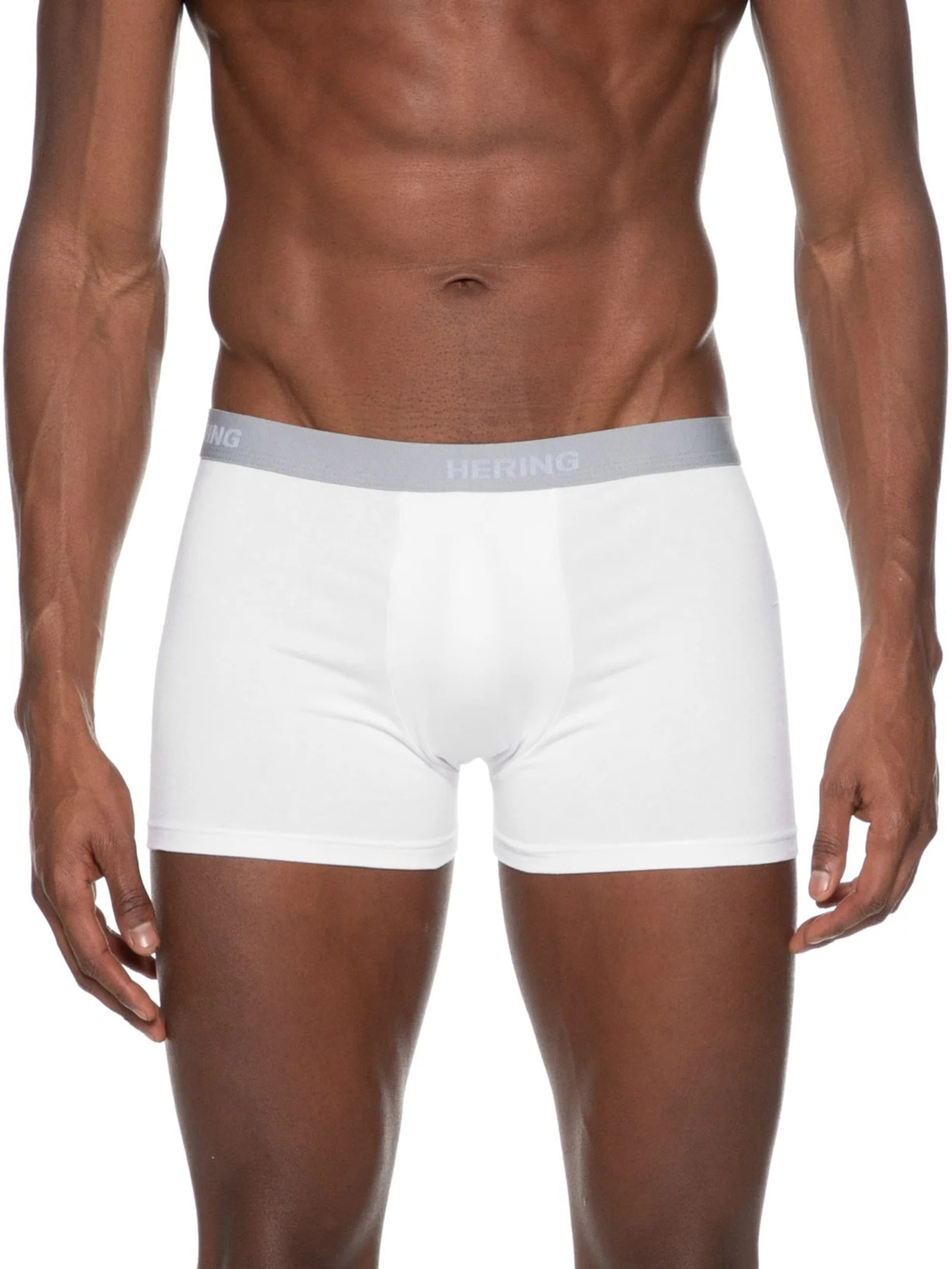 Kit Com 5 Cuecas Boxer Branco Hering Intimates