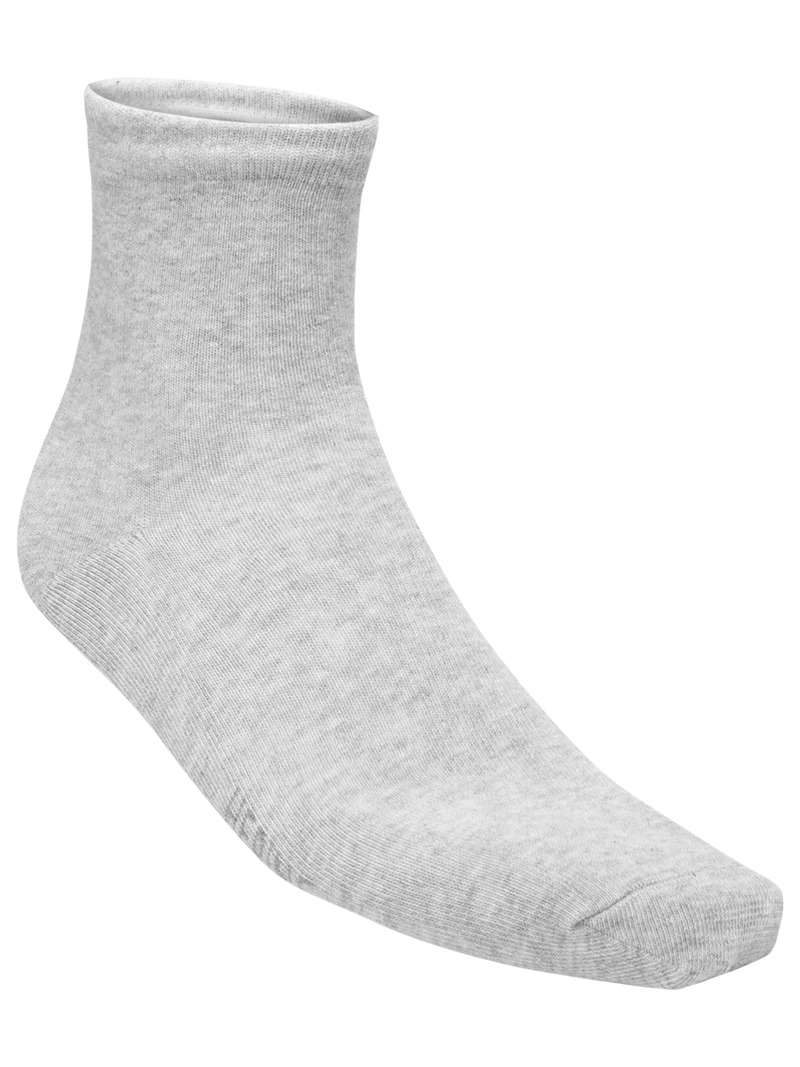 Kit Com 5 Meias Masculinas Tradicionais Cano Médio Cinza Hering Intimates