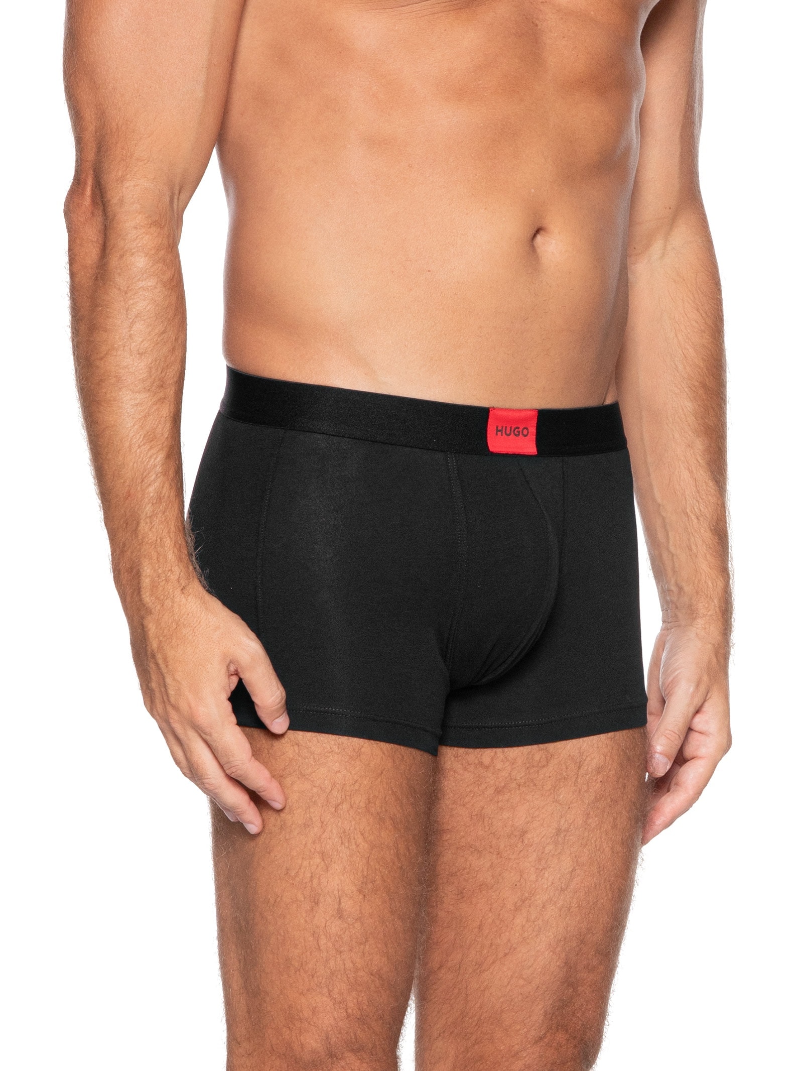 Kit Cueca 3 Peças Trunk Triplet Glaxy Preto Hugo