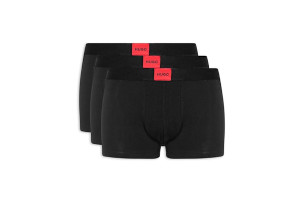 Kit Cueca 3 Peças Trunk Triplet Glaxy - Preto