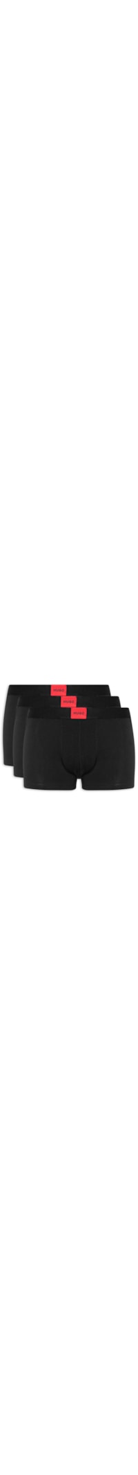 Kit Cueca 3 Peças Trunk Triplet Glaxy - Preto