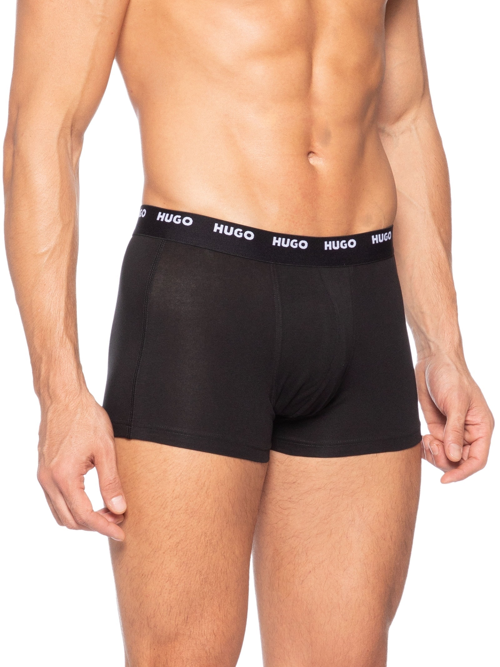 Kit Cueca 5 Peças Trunk Five Pack Preto Hugo