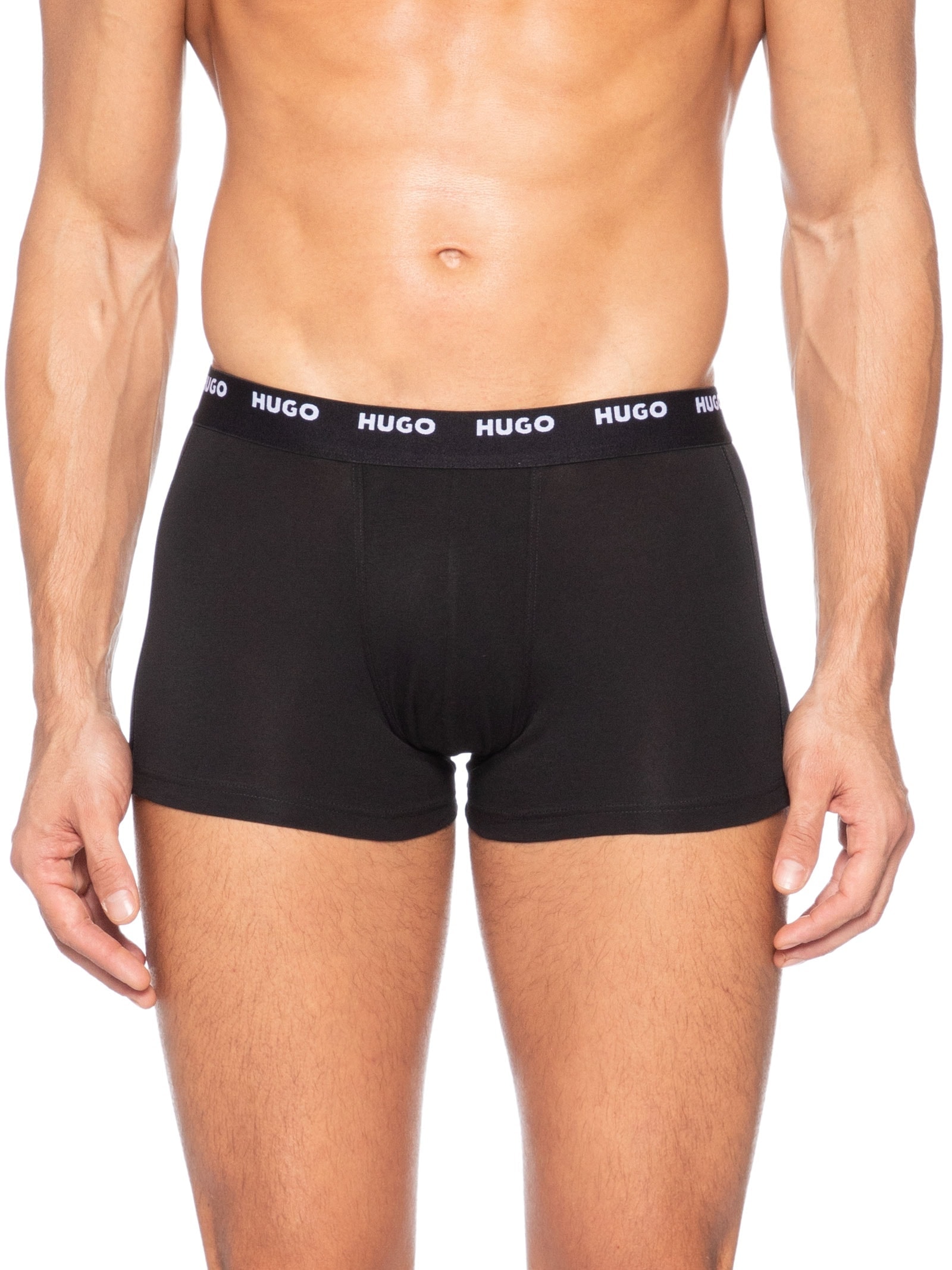 Kit Cueca 5 Peças Trunk Five Pack Preto Hugo