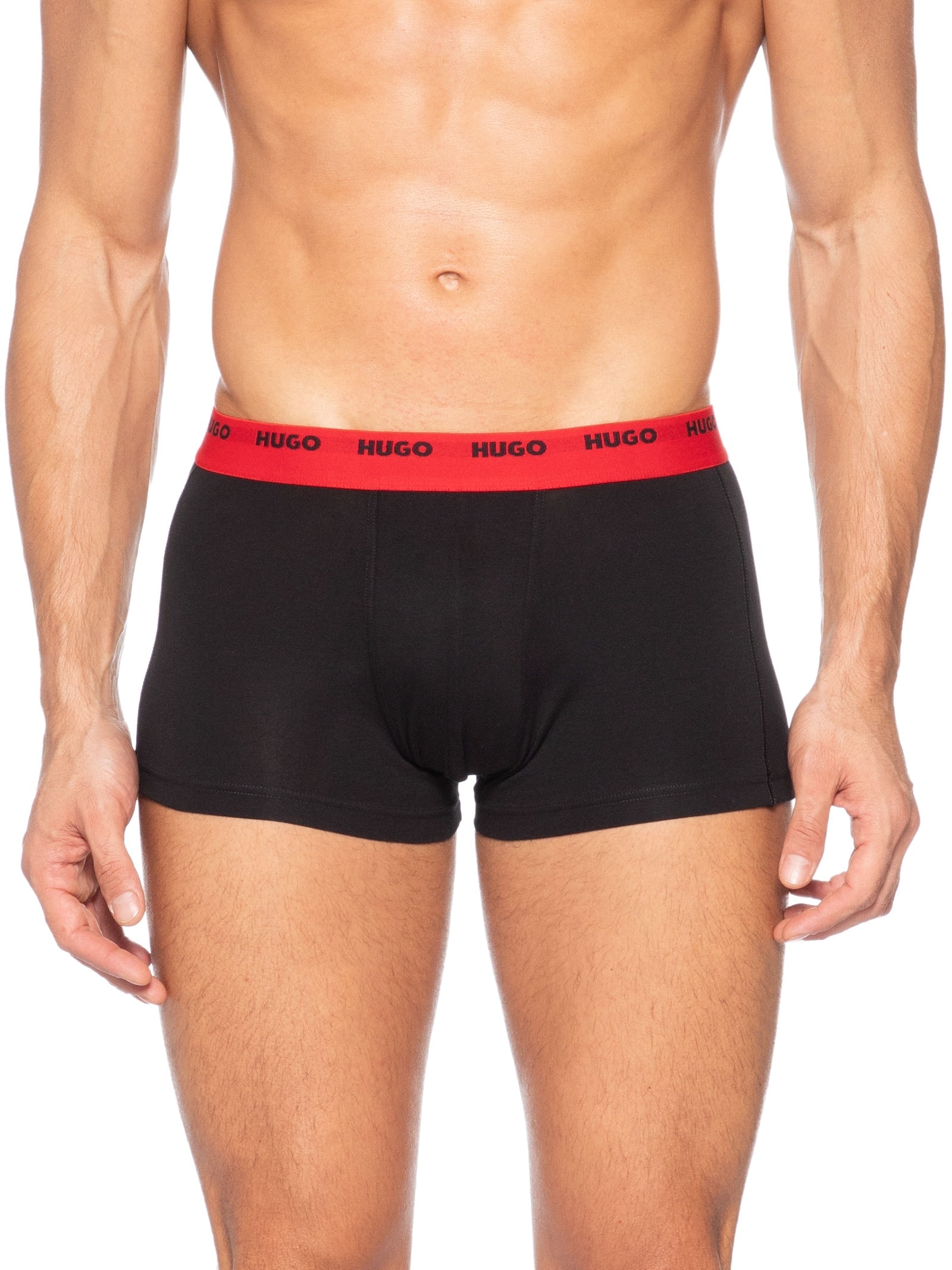 Kit Cueca 5 Peças Trunk Five Pack Preto Hugo