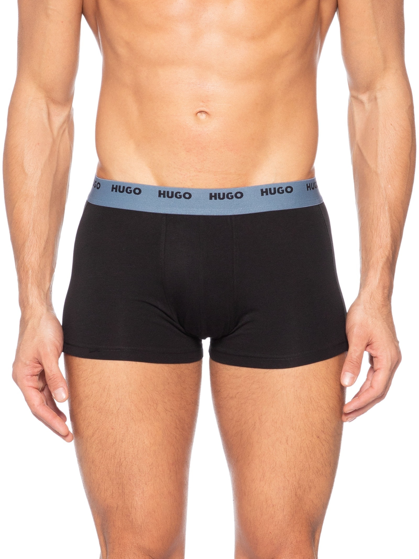 Kit Cueca 5 Peças Trunk Five Pack Preto Hugo