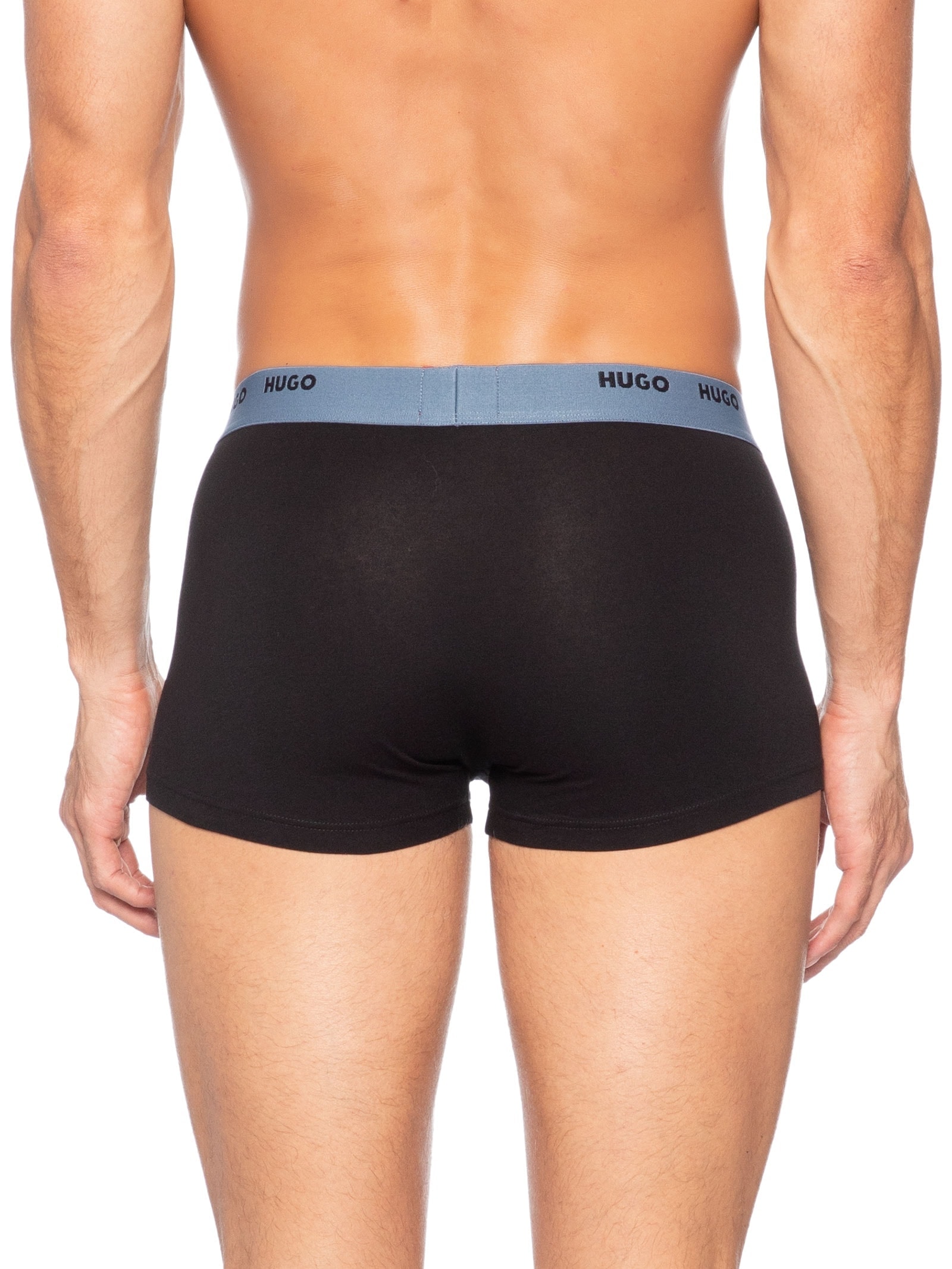 Kit Cueca 5 Peças Trunk Five Pack Preto Hugo