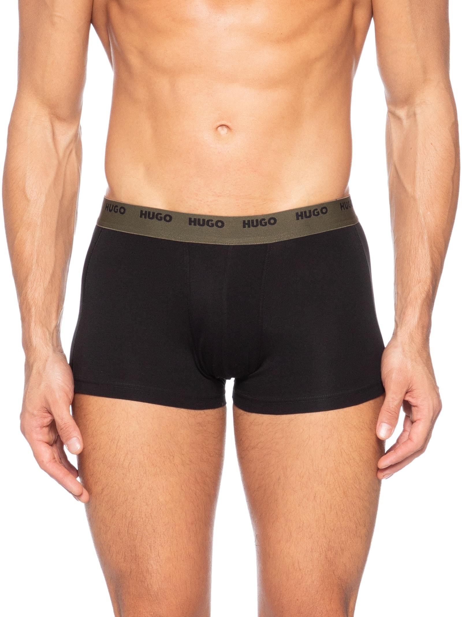 Kit Cueca 5 Peças Trunk Five Pack Preto Hugo