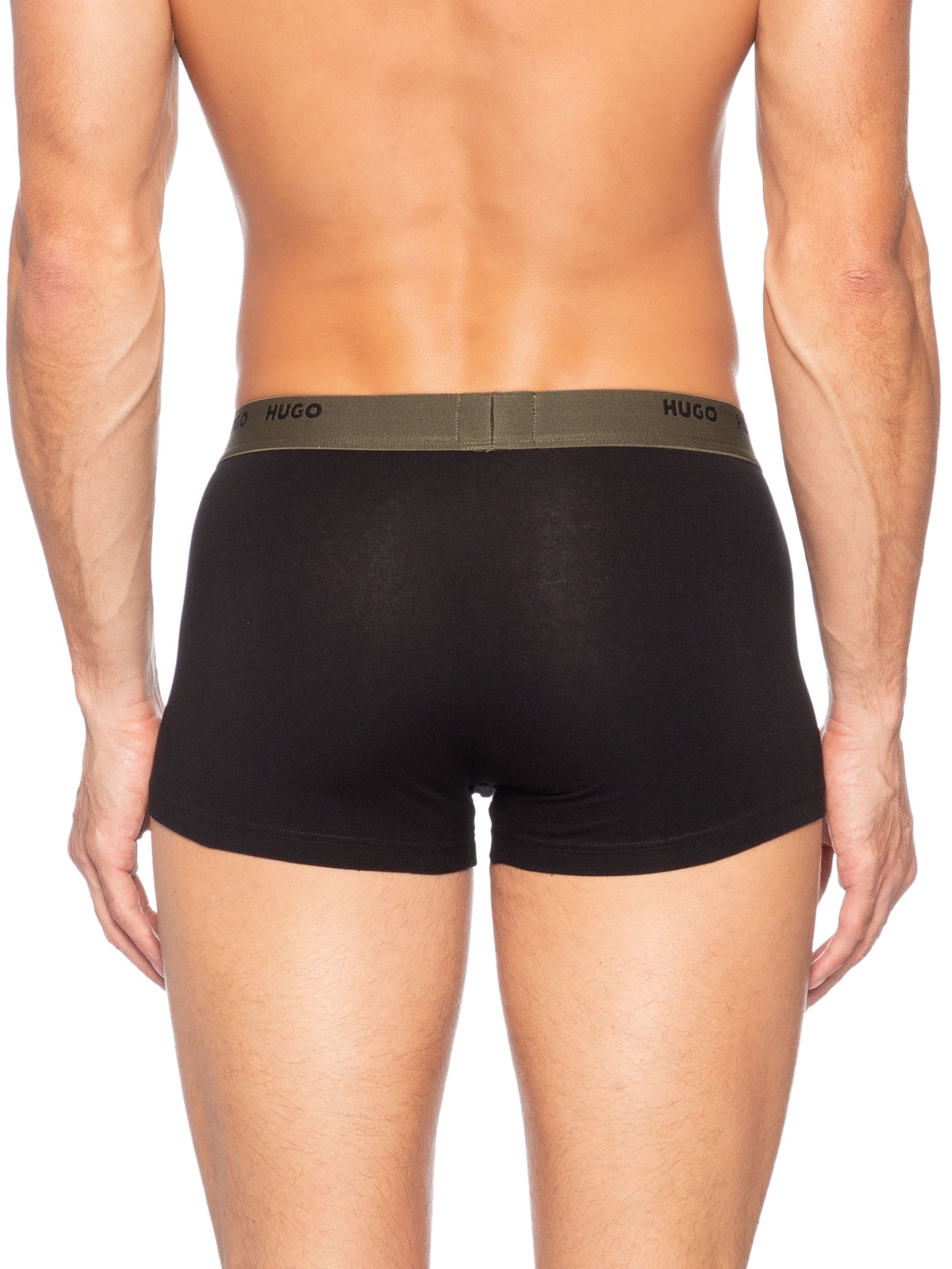 Kit Cueca 5 Peças Trunk Five Pack Preto Hugo