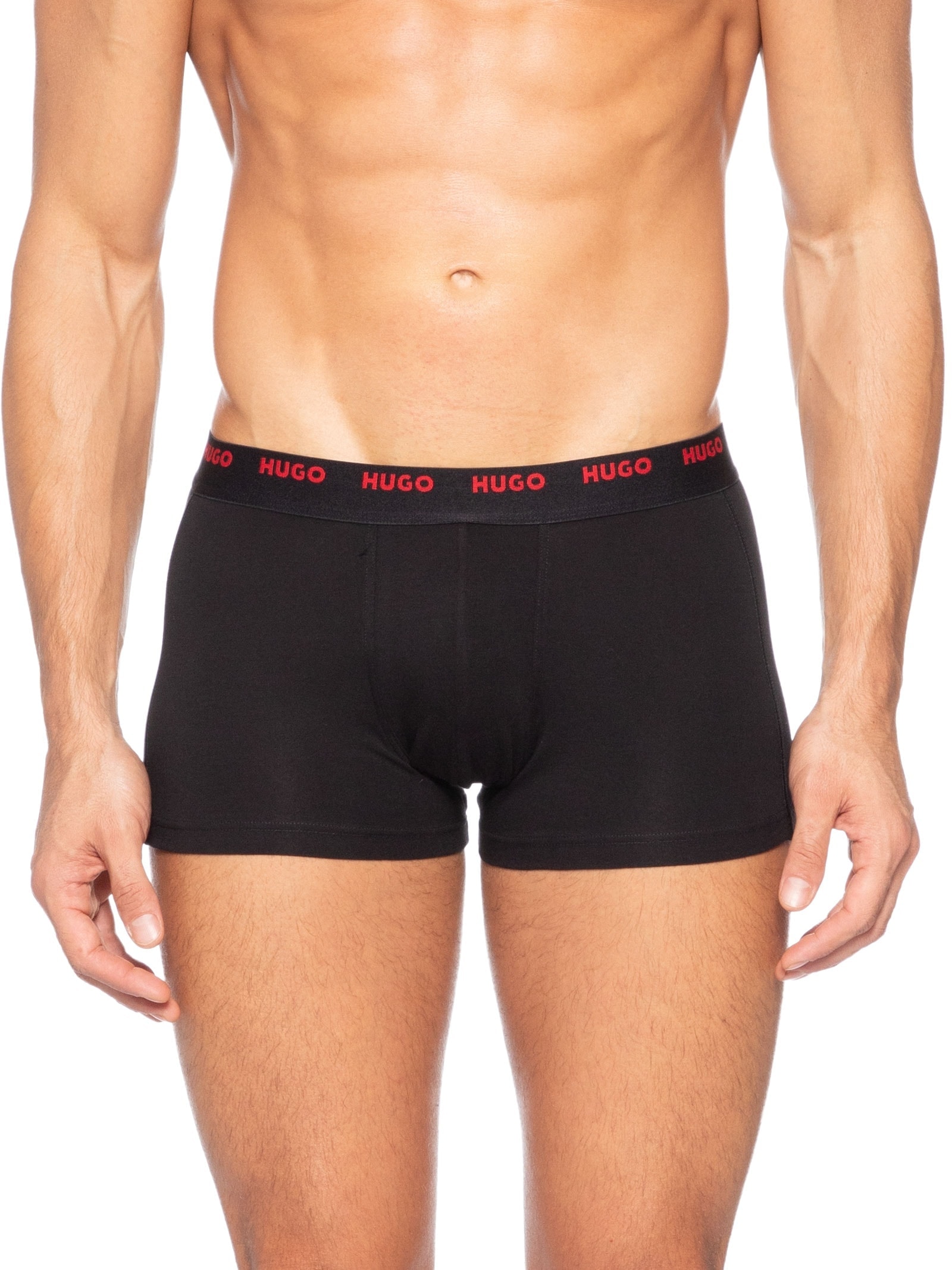 Kit Cueca 5 Peças Trunk Five Pack Preto Hugo