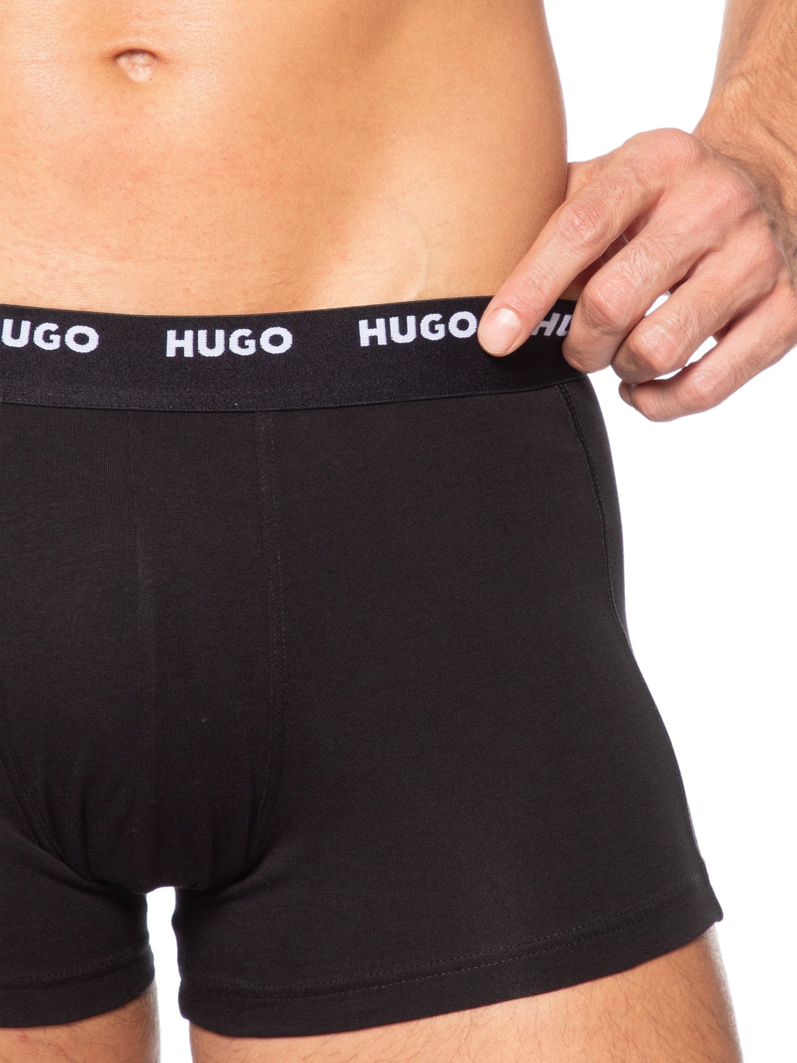 Kit Cueca 5 Peças Trunk Five Pack Preto Hugo