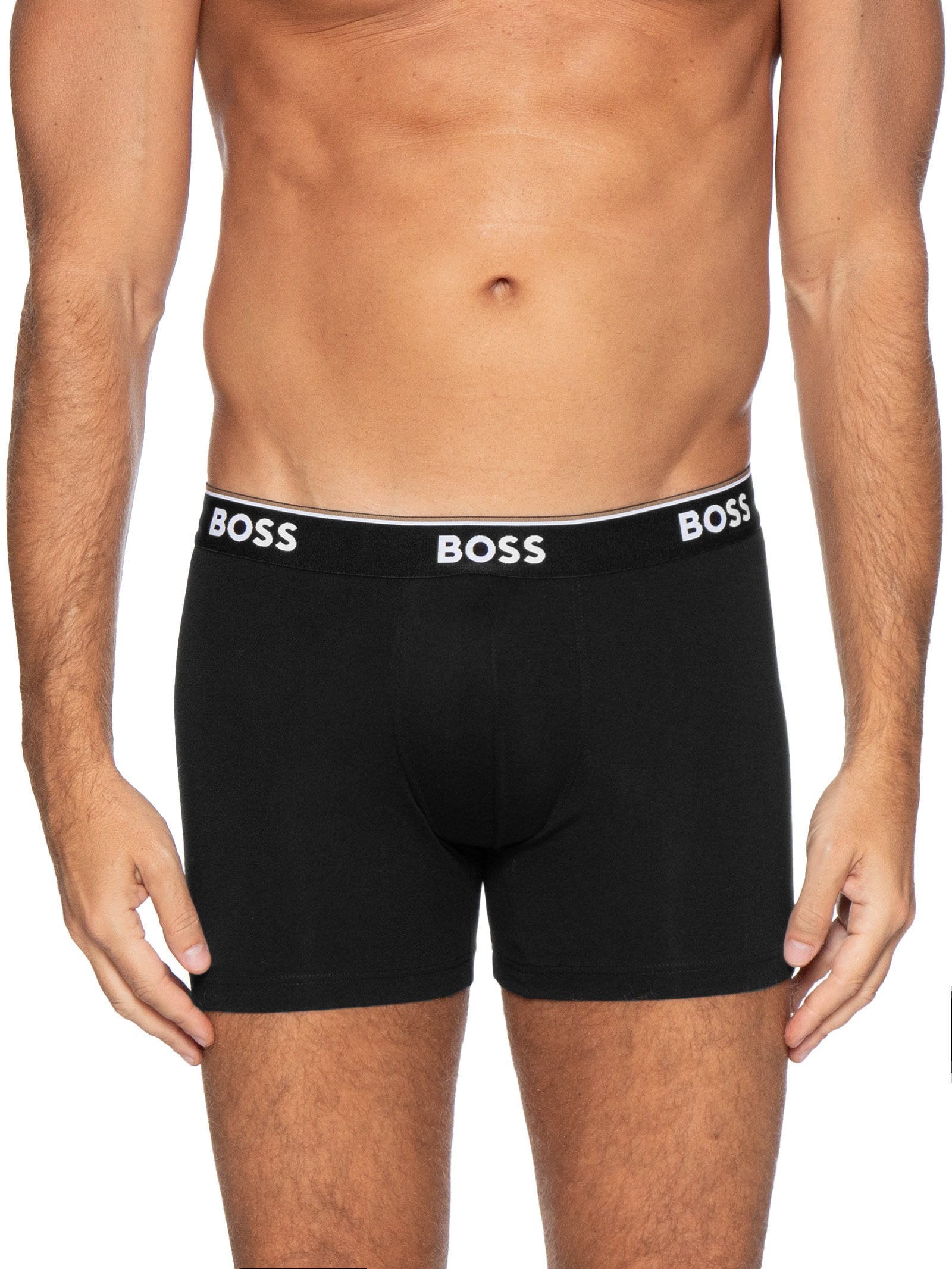 Kit Cueca Boxer Br Power 3p Preto Boss
