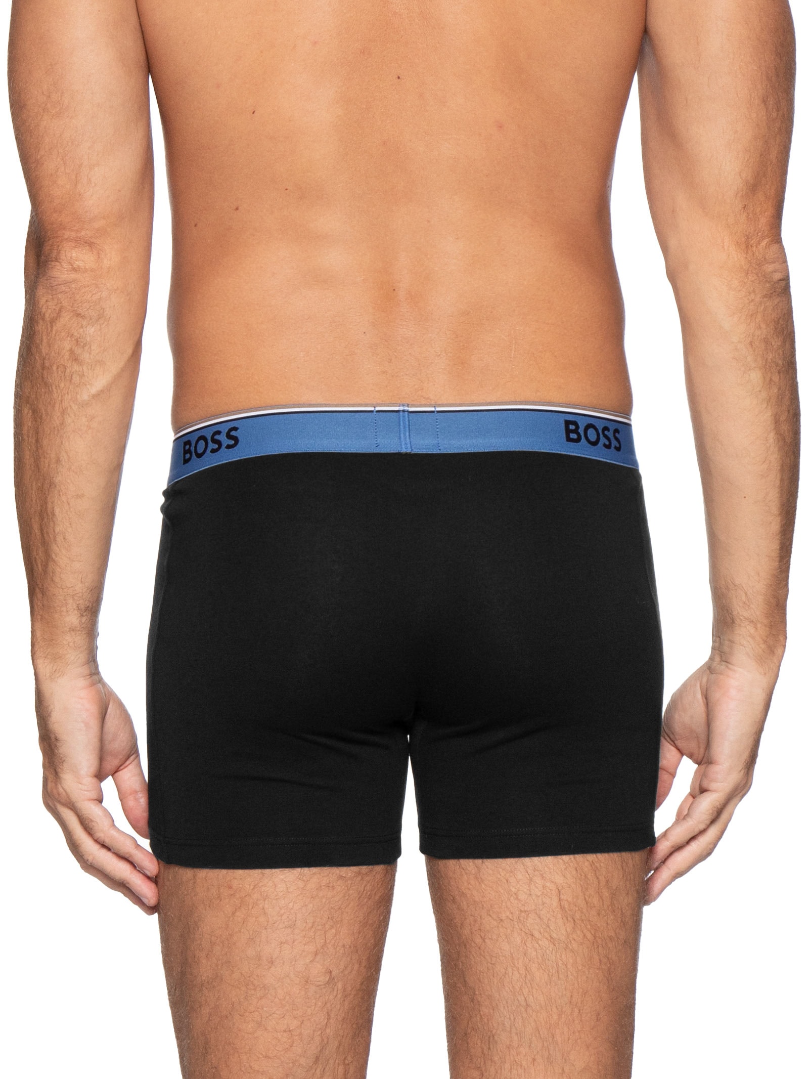 Kit Cueca Boxer Br Power 3p Preto Boss