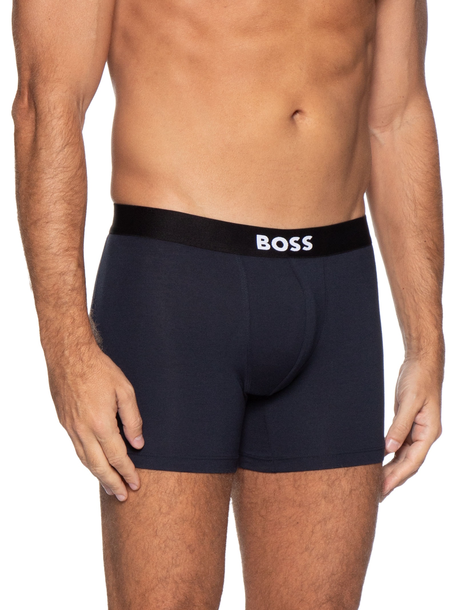 Kit Cueca BoxerBr 3P One Preto Boss