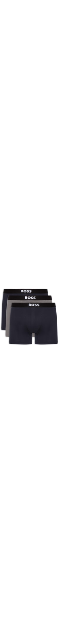 Kit Cueca BoxerBr 3P One - Preto