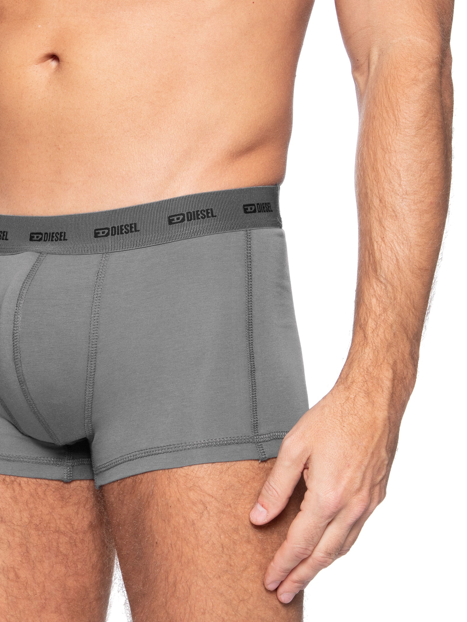 Kit Cueca Masculina Boxer Damen-Utlt Cinza Diesel