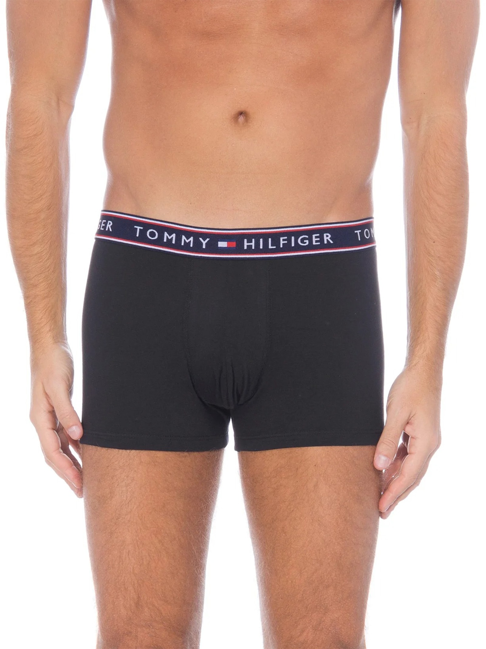 Kit Cueca Stretch Trunk Preto Tommy Hilfiger