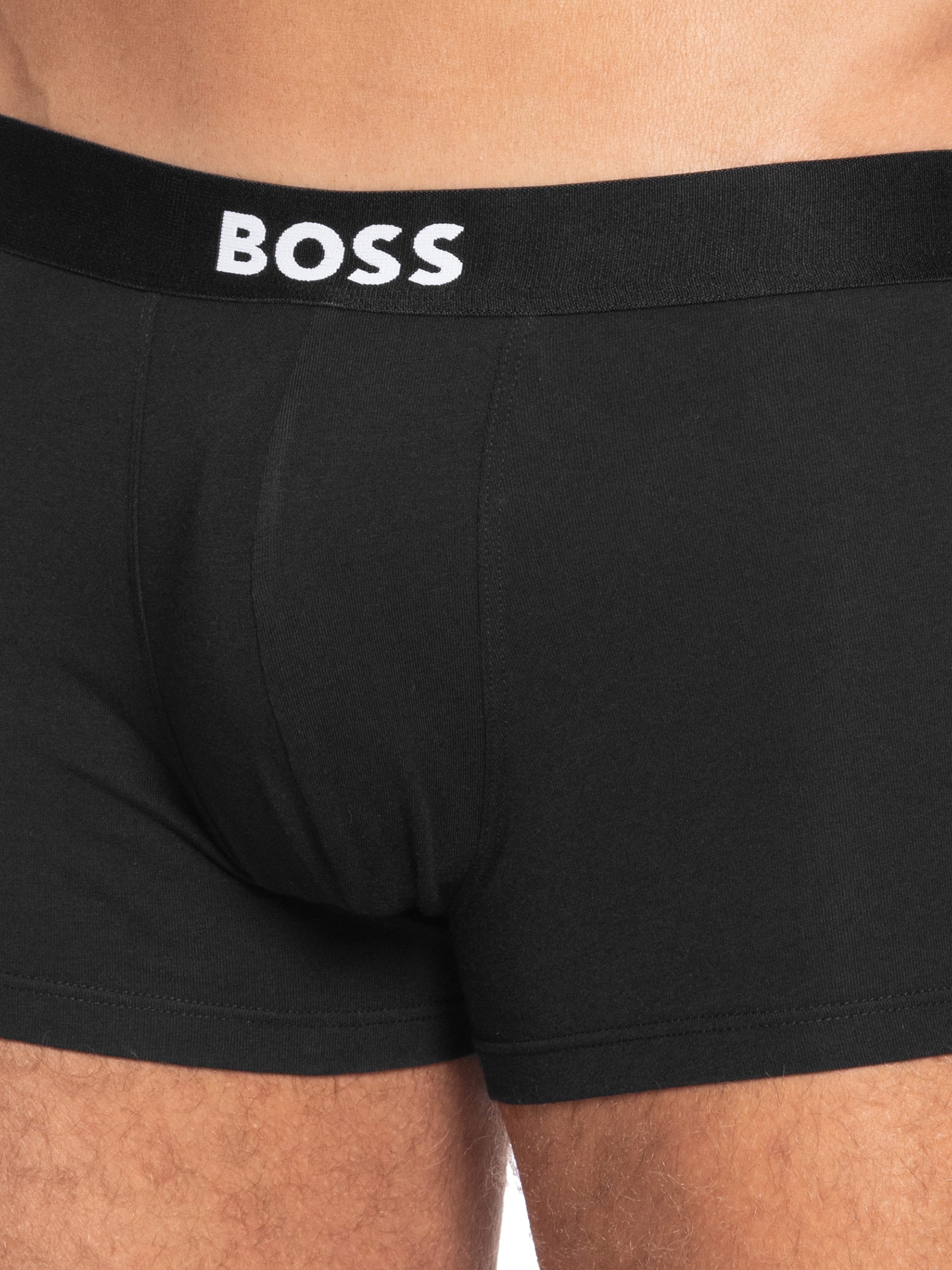 Kit Cueca Trunk 3 Peças One Preto Boss