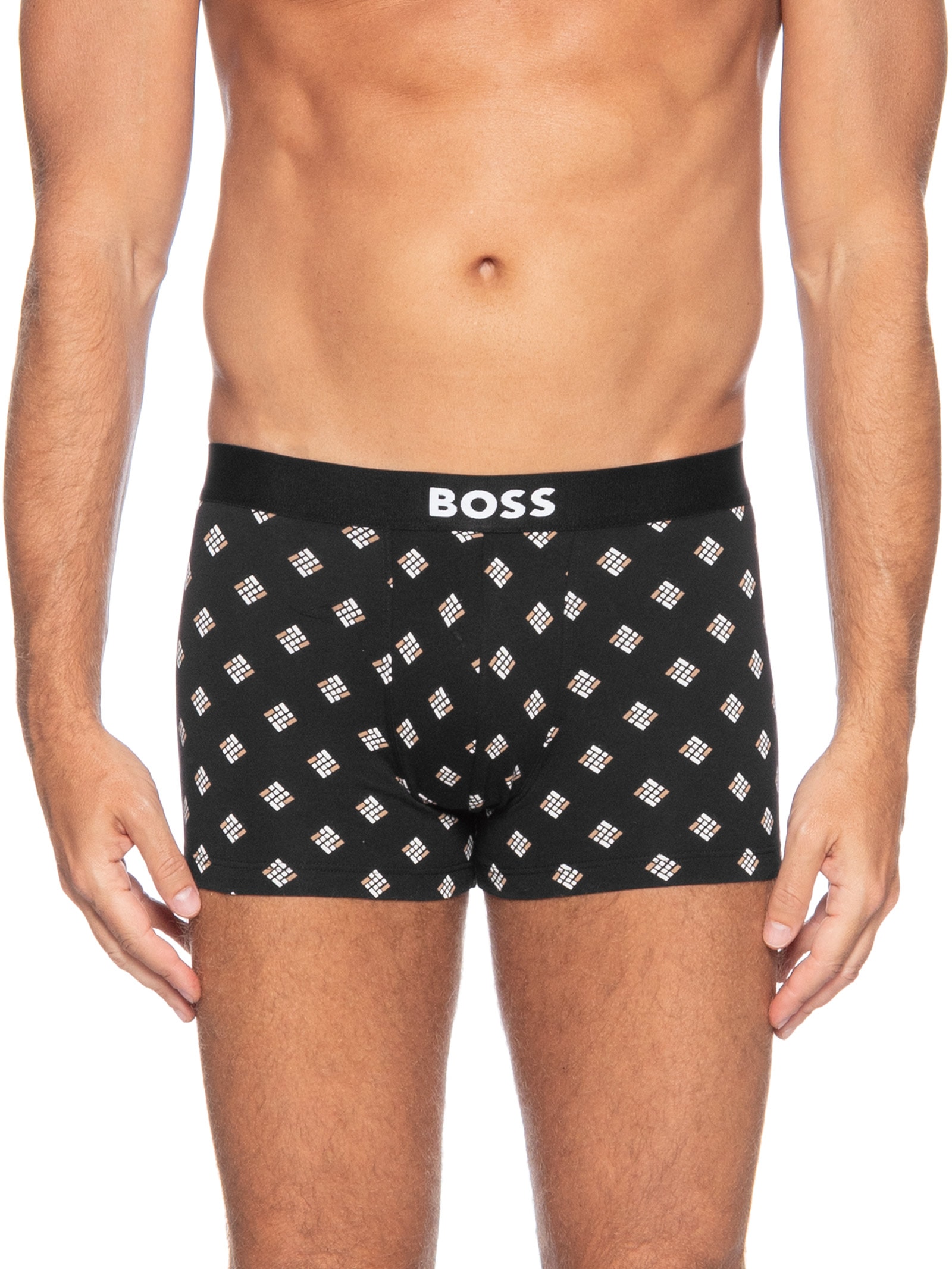 Kit Cueca Trunk 3 Peças One Preto Boss