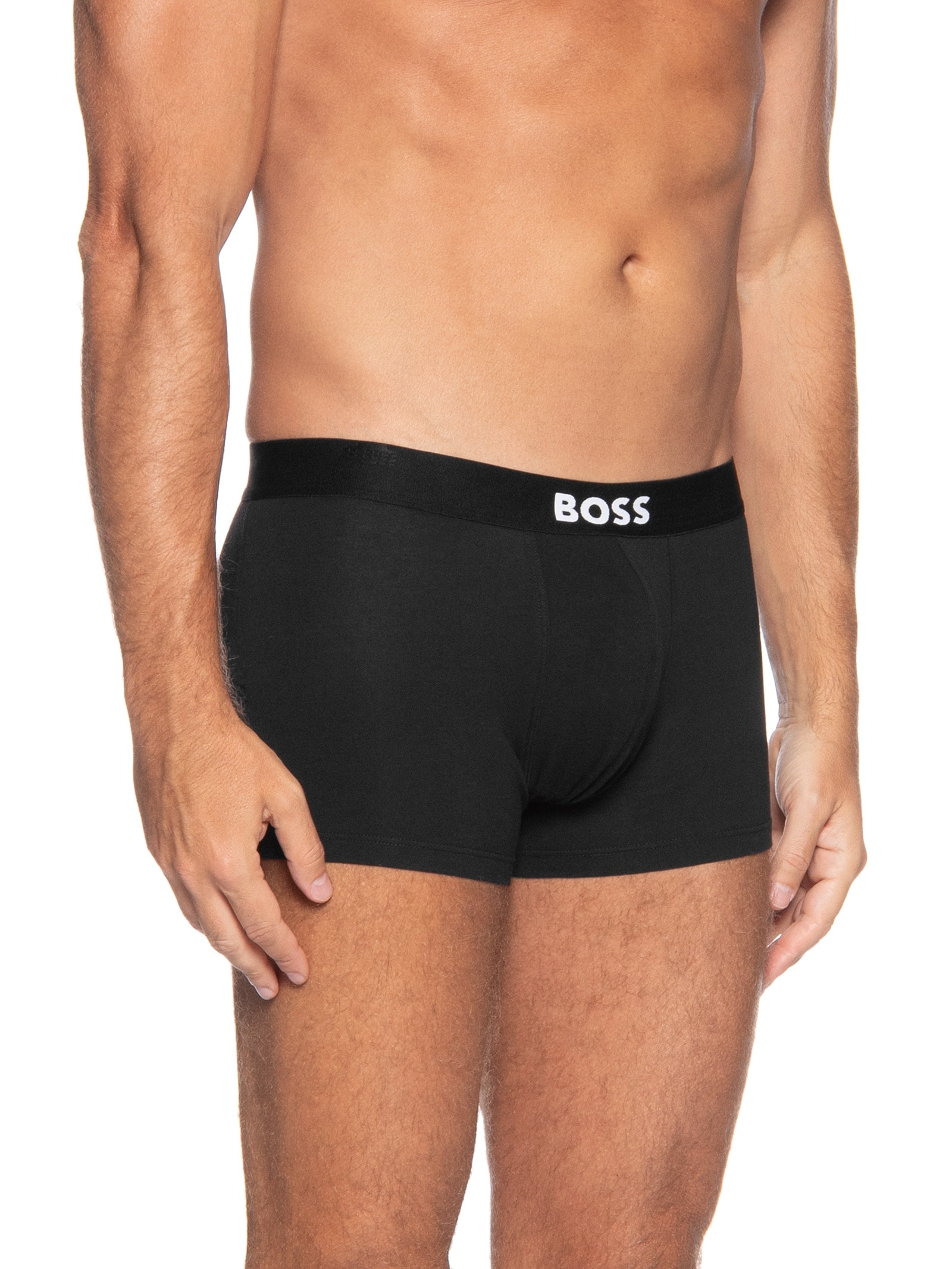 Kit Cueca Trunk 3 Peças One Preto Boss