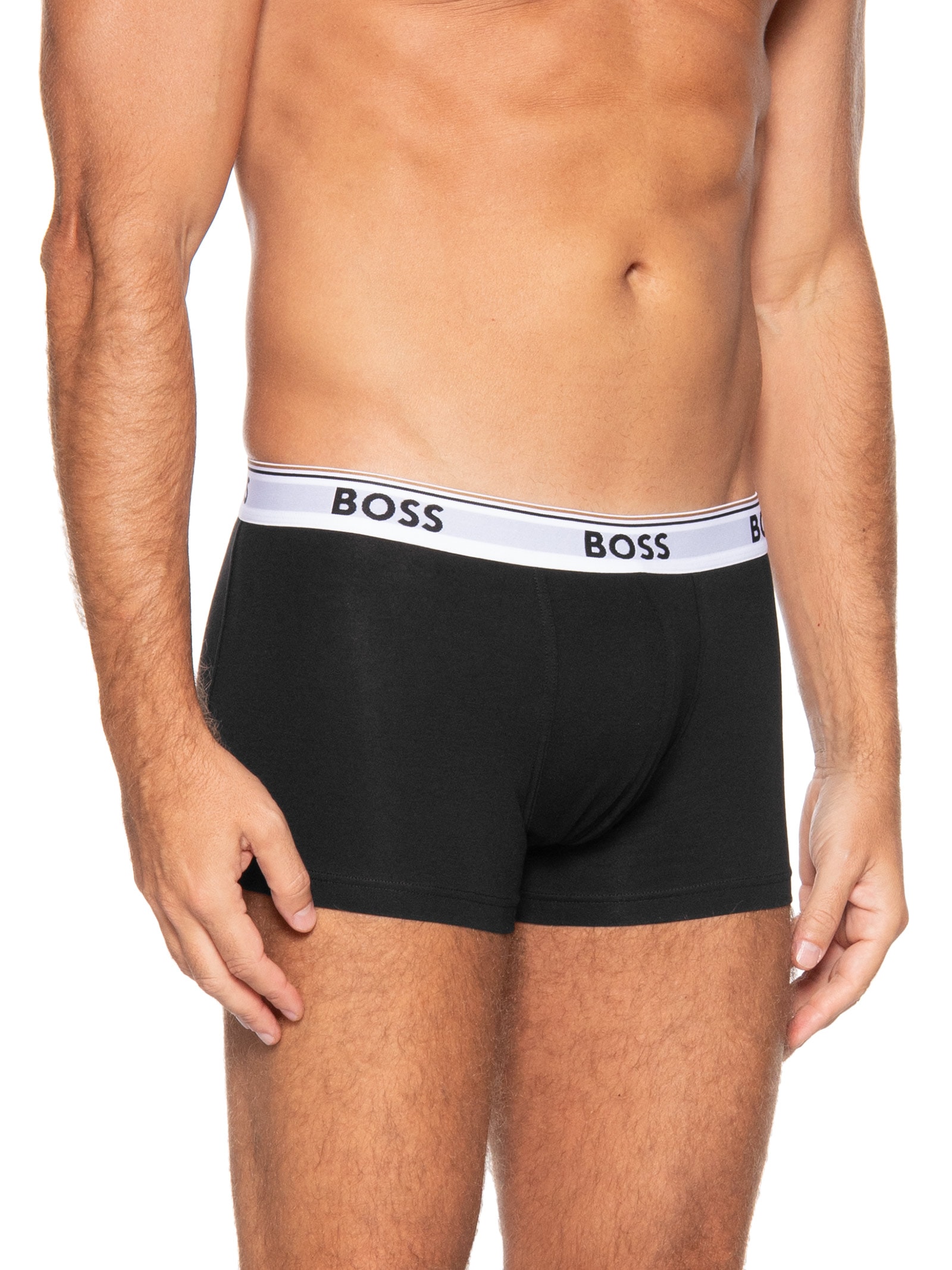 KIt Cueca Trunk 3 Peças Power Preto Boss