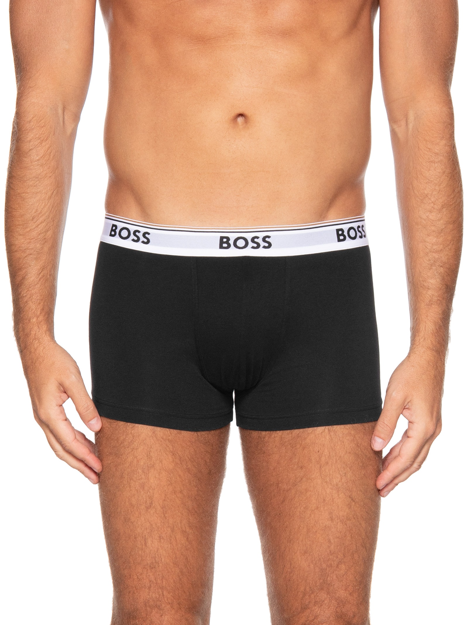 KIt Cueca Trunk 3 Peças Power Preto Boss