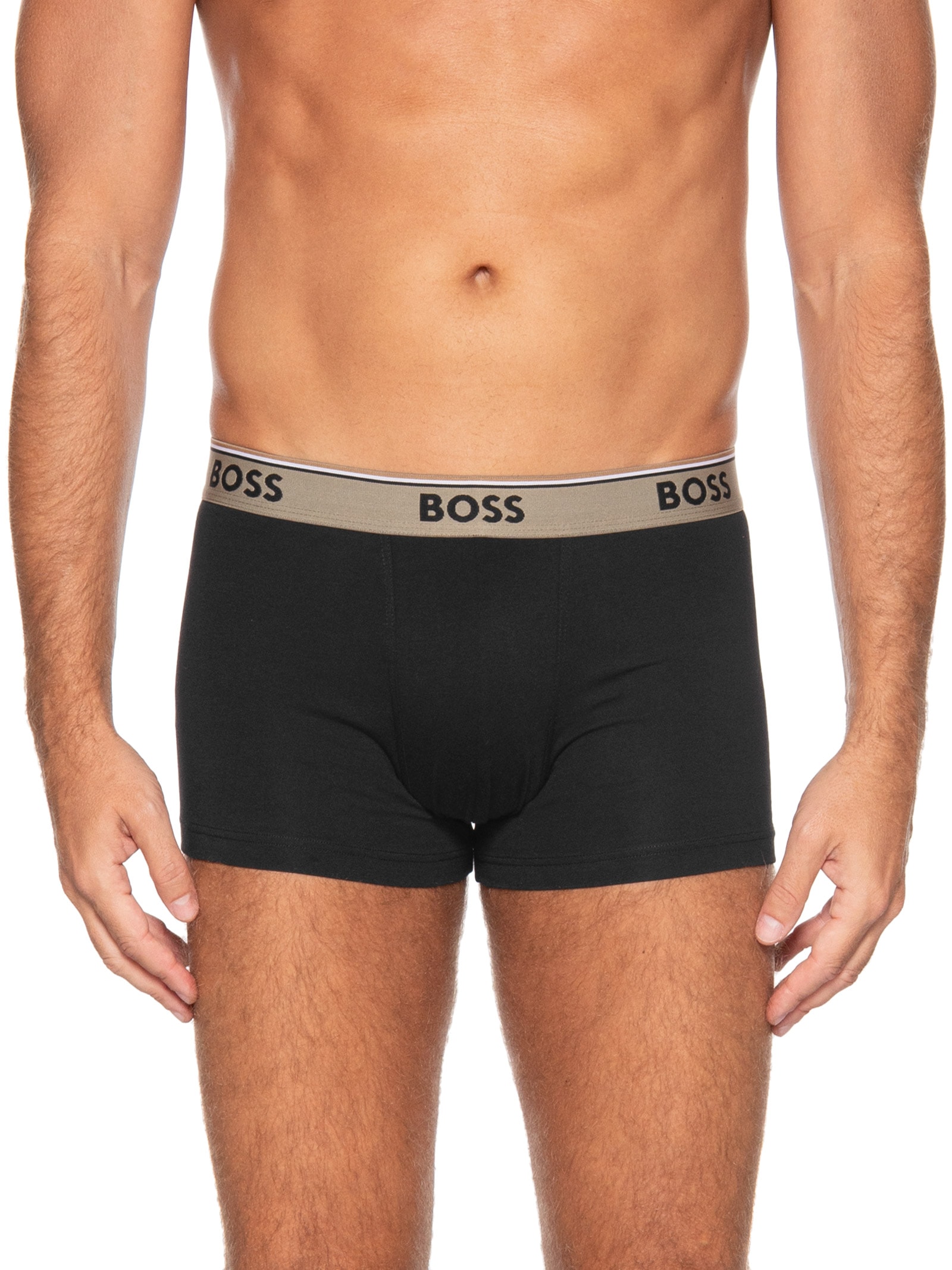 KIt Cueca Trunk 3 Peças Power Preto Boss