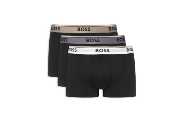 KIt Cueca Trunk 3 Peças Power - Preto