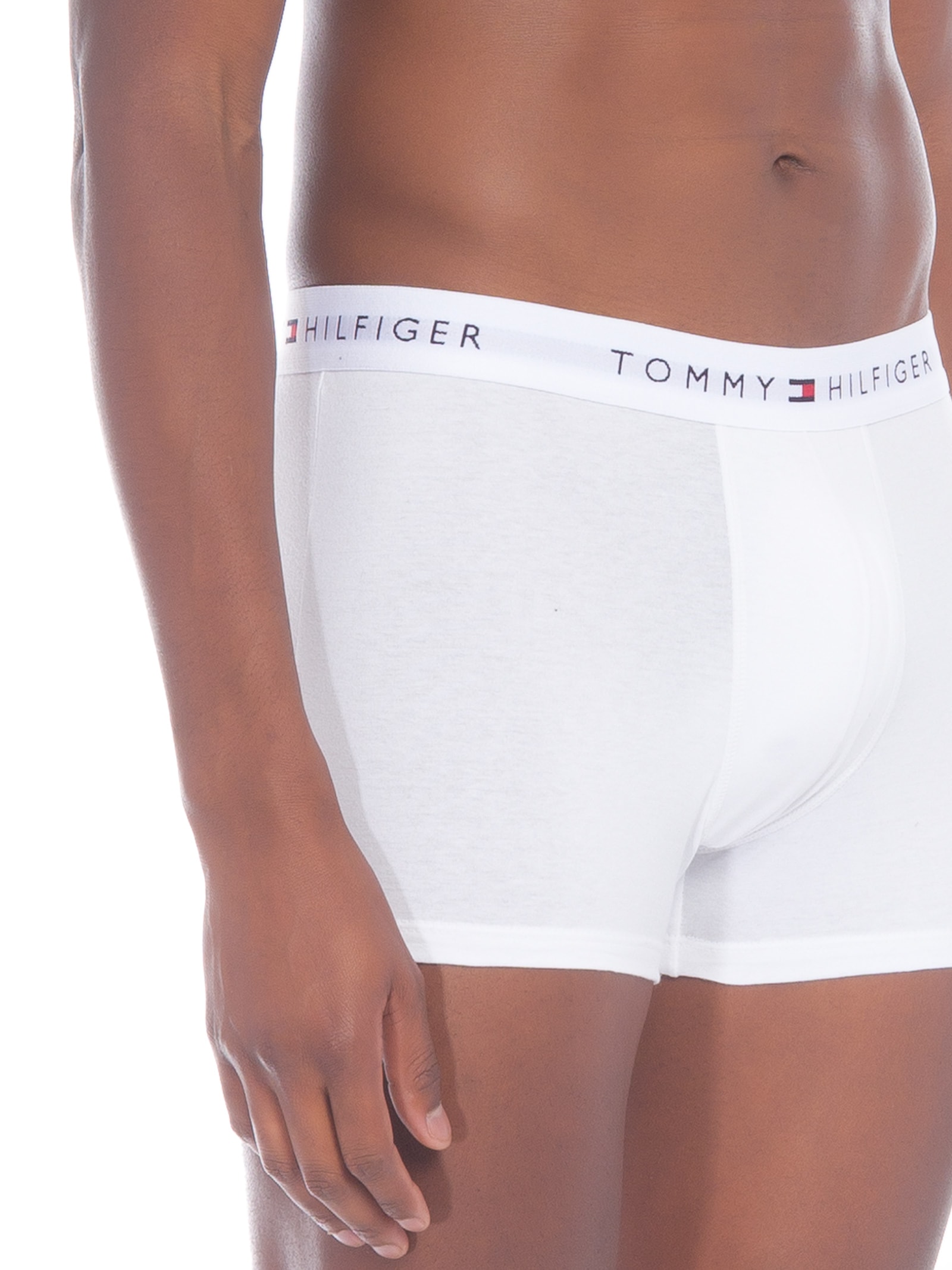 Kit Cueca Trunk Branco Tommy Hilfiger