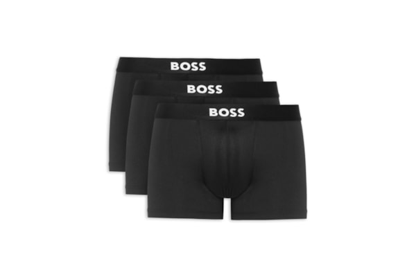 Kit Cueca Trunk Micro One 3P - Preto