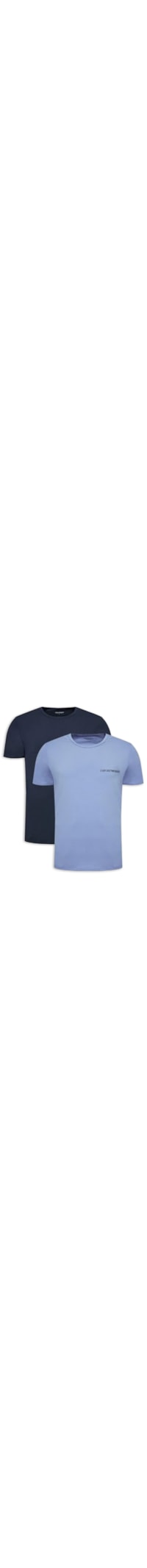 Kit De 2 Camisetas Masculinas - Azul
