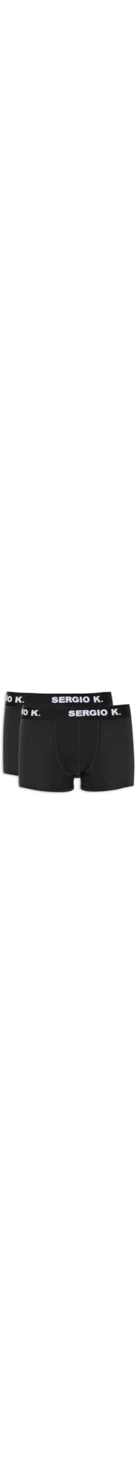Kit De 2 Cuecas Boxer - Preto