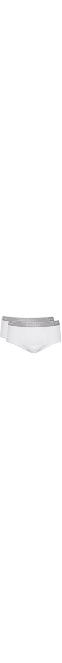 Kit de 2 Cuecas Brief Cotton - Branco