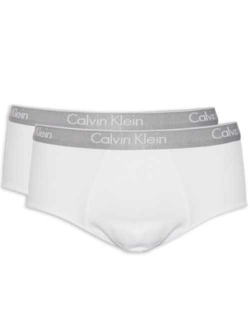 Kit de 2 Cuecas Brief Cotton – Branco