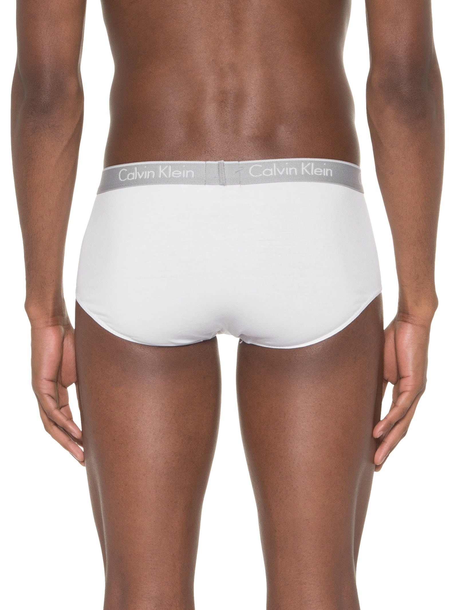 Kit de 2 Cuecas Brief Cotton Branco Calvin Klein Underwear