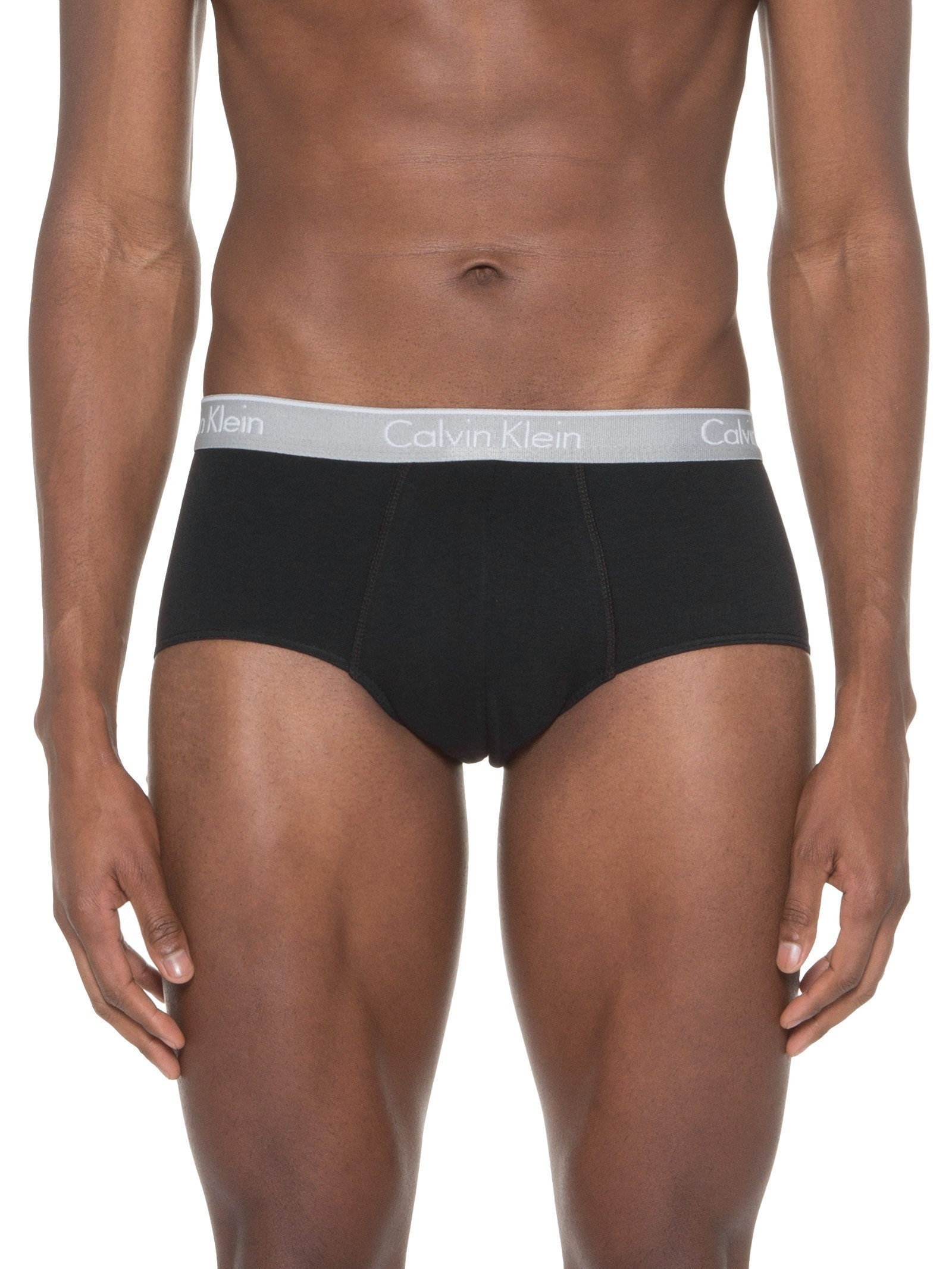 Kit de 2 Cuecas Brief Cotton Preto Calvin Klein Underwear