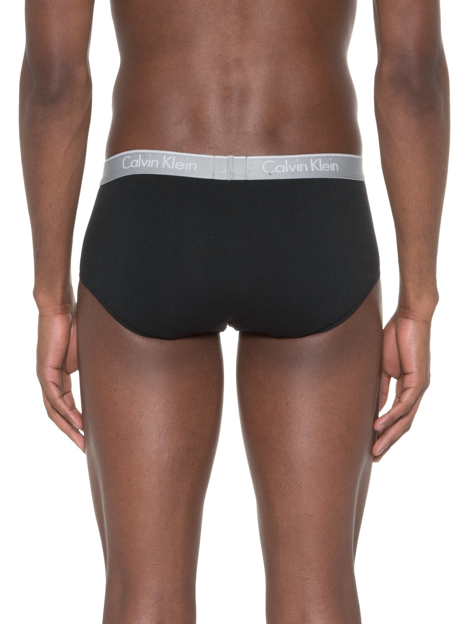 Kit de 2 Cuecas Brief Cotton Preto Calvin Klein Underwear