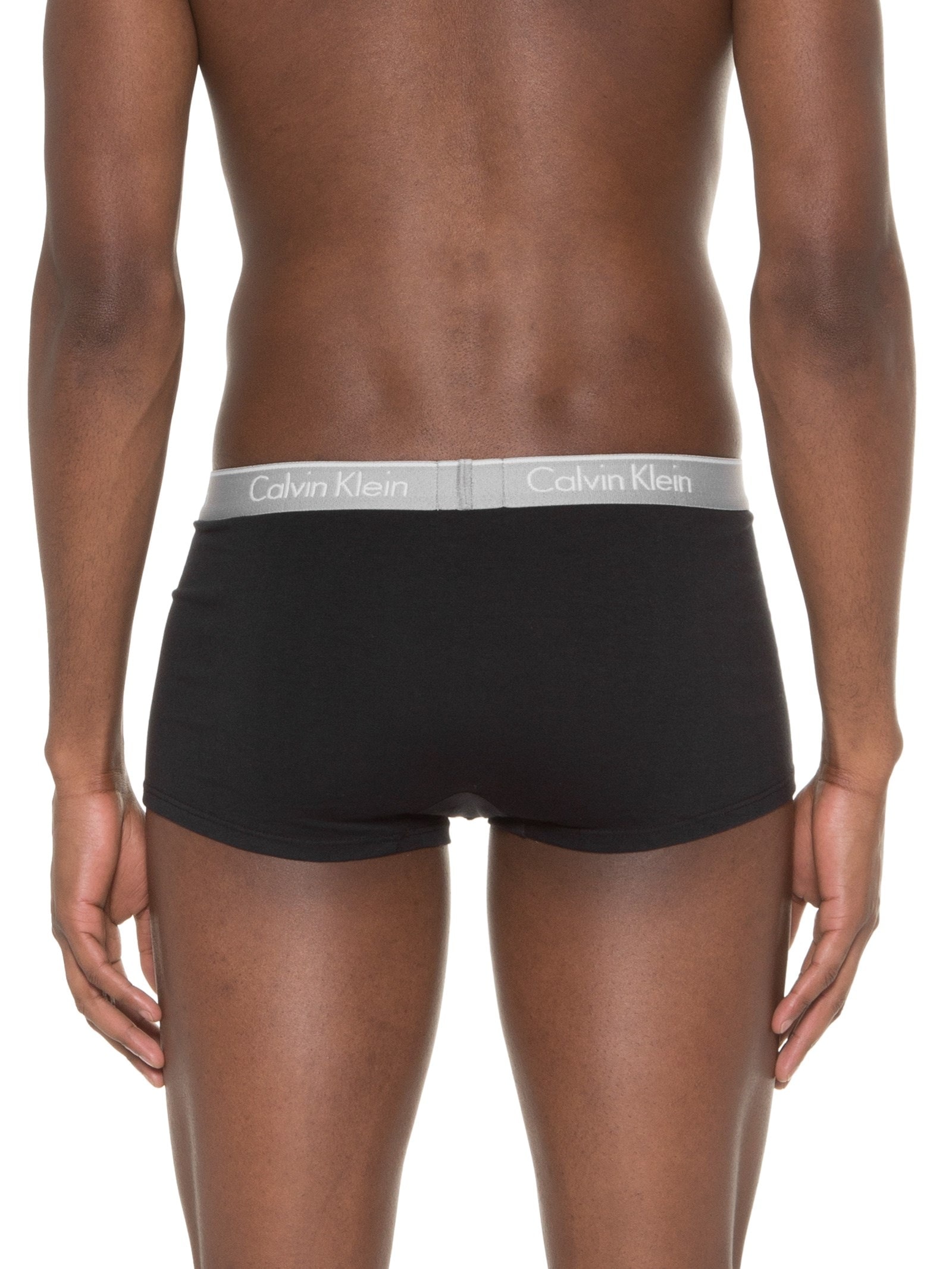 Kit de 2 Cuecas Low Rise Trunk Preto Calvin Klein Underwear
