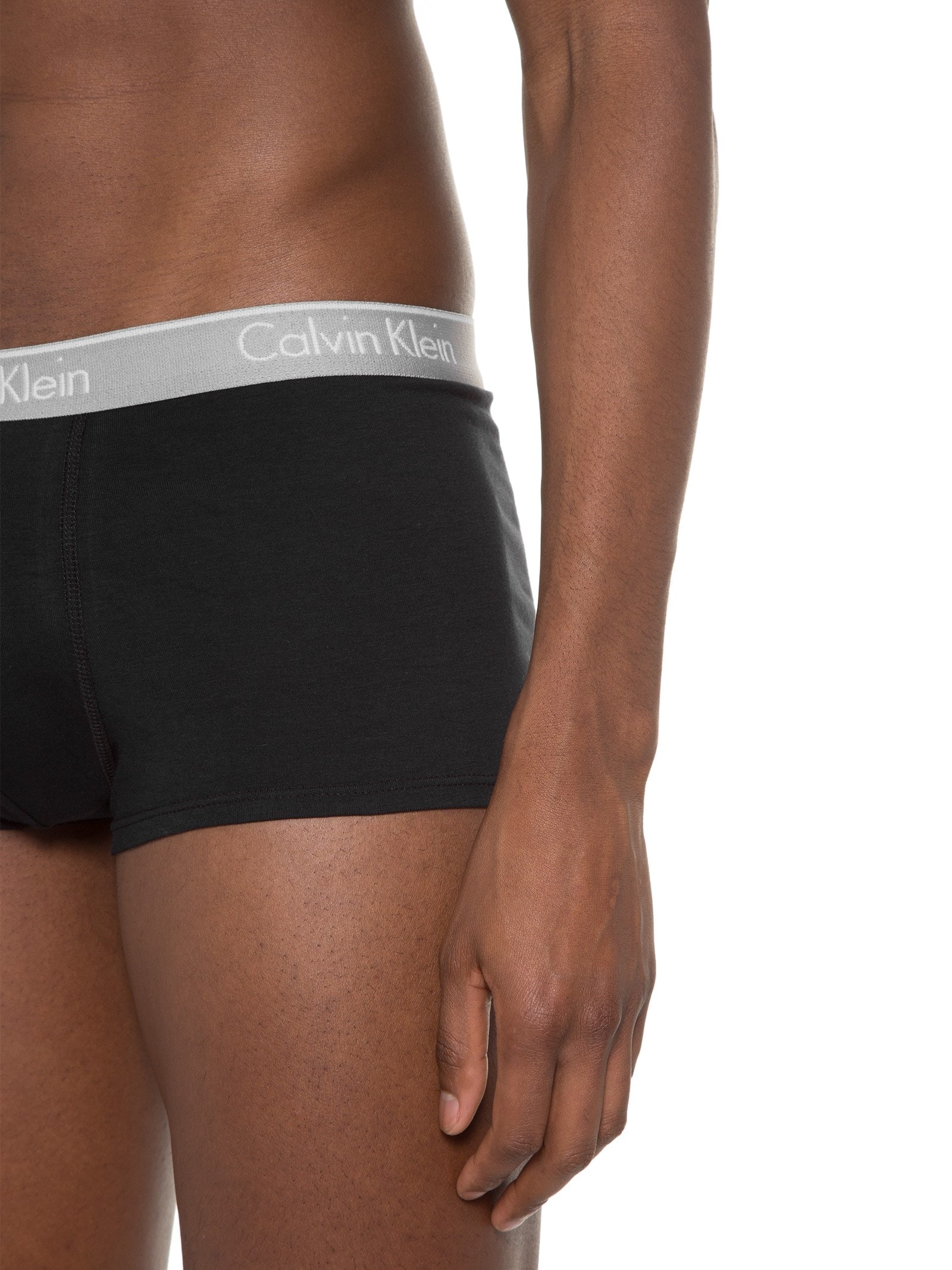 Kit de 2 Cuecas Low Rise Trunk Preto Calvin Klein Underwear