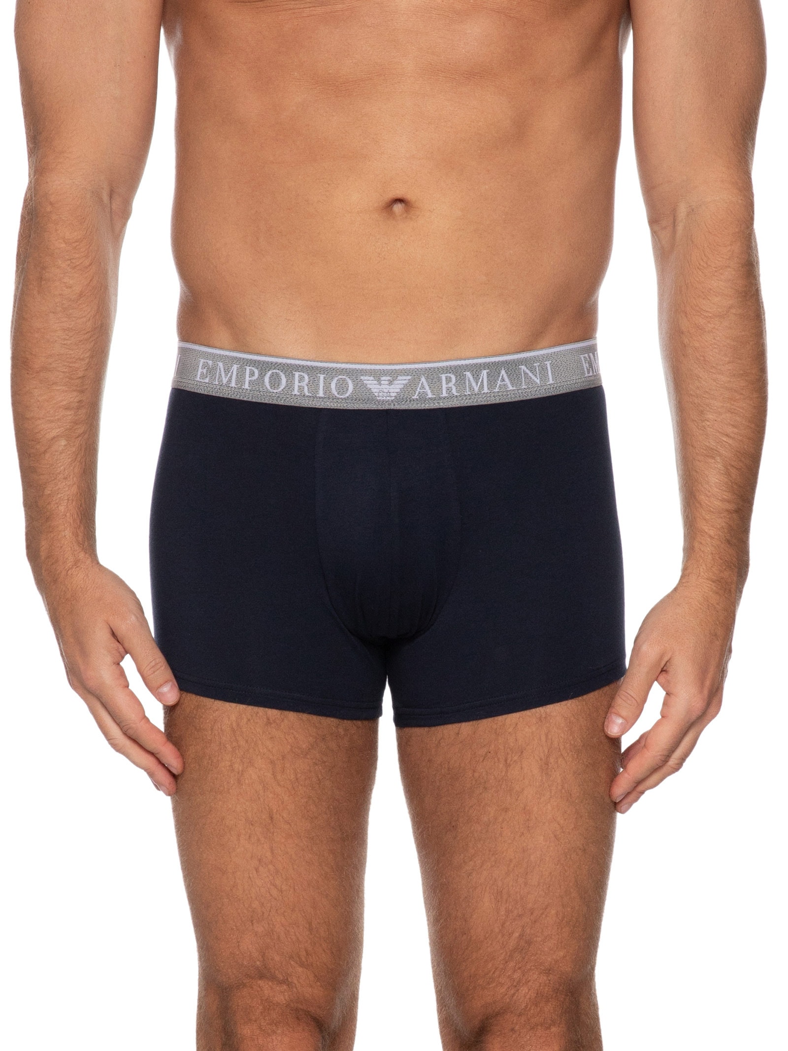 Kit De 2 Cuecas Trunk Emporio Armani Bodywear