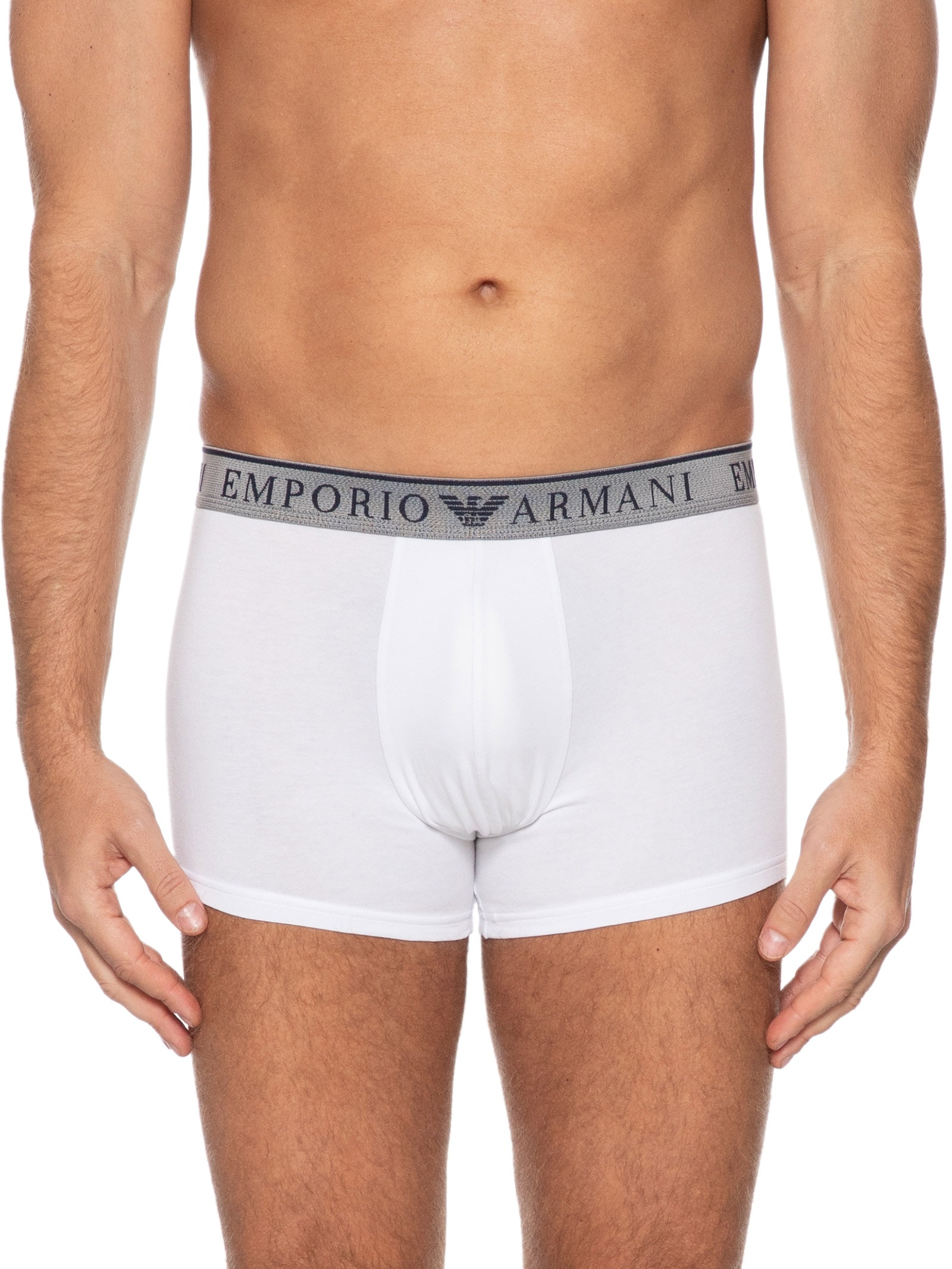 Kit De 2 Cuecas Trunk Emporio Armani Bodywear