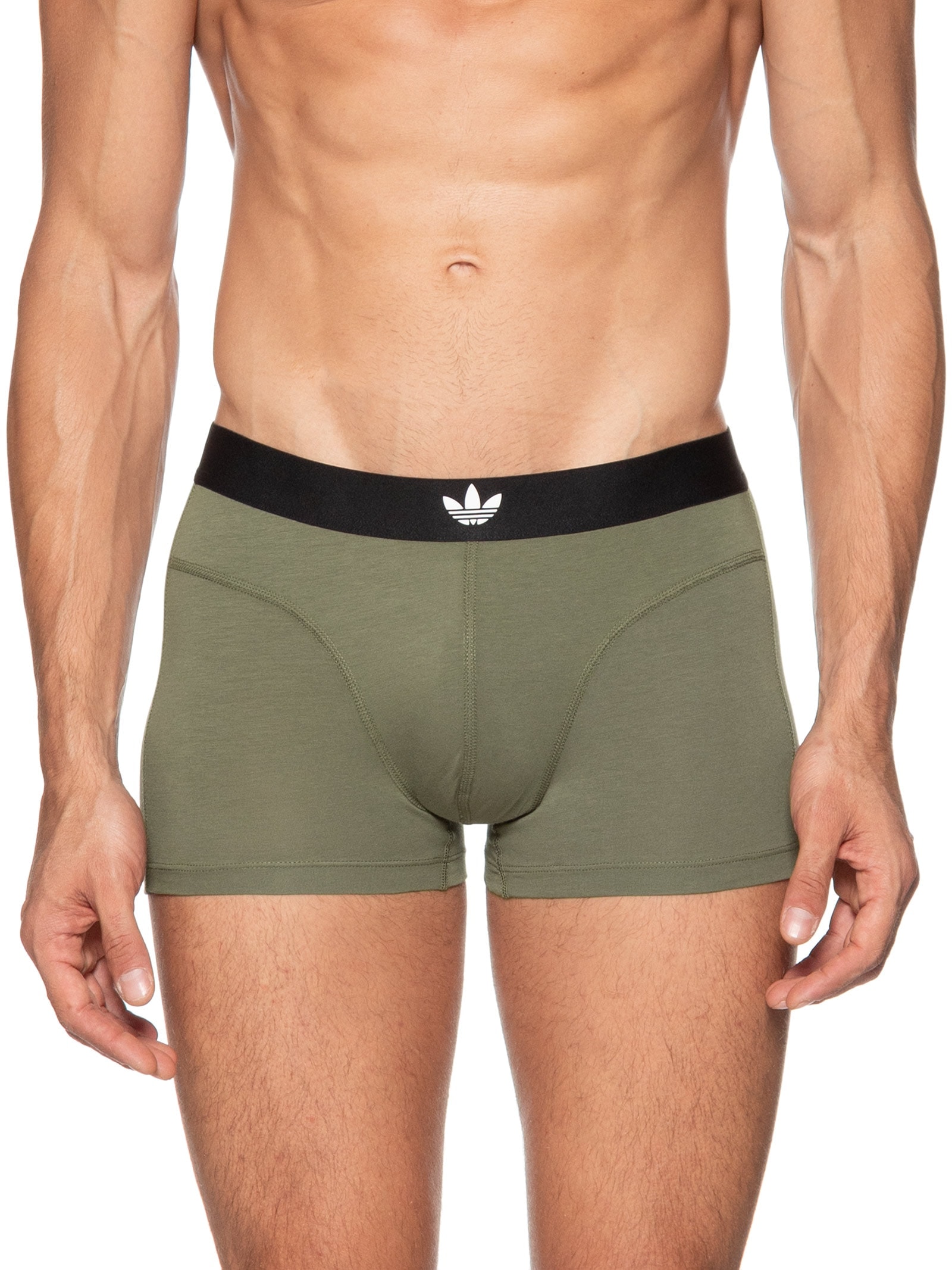 KIt de 2 cuecas Trunk Confort Flex Cotto Preto Adidas Originals Underwear
