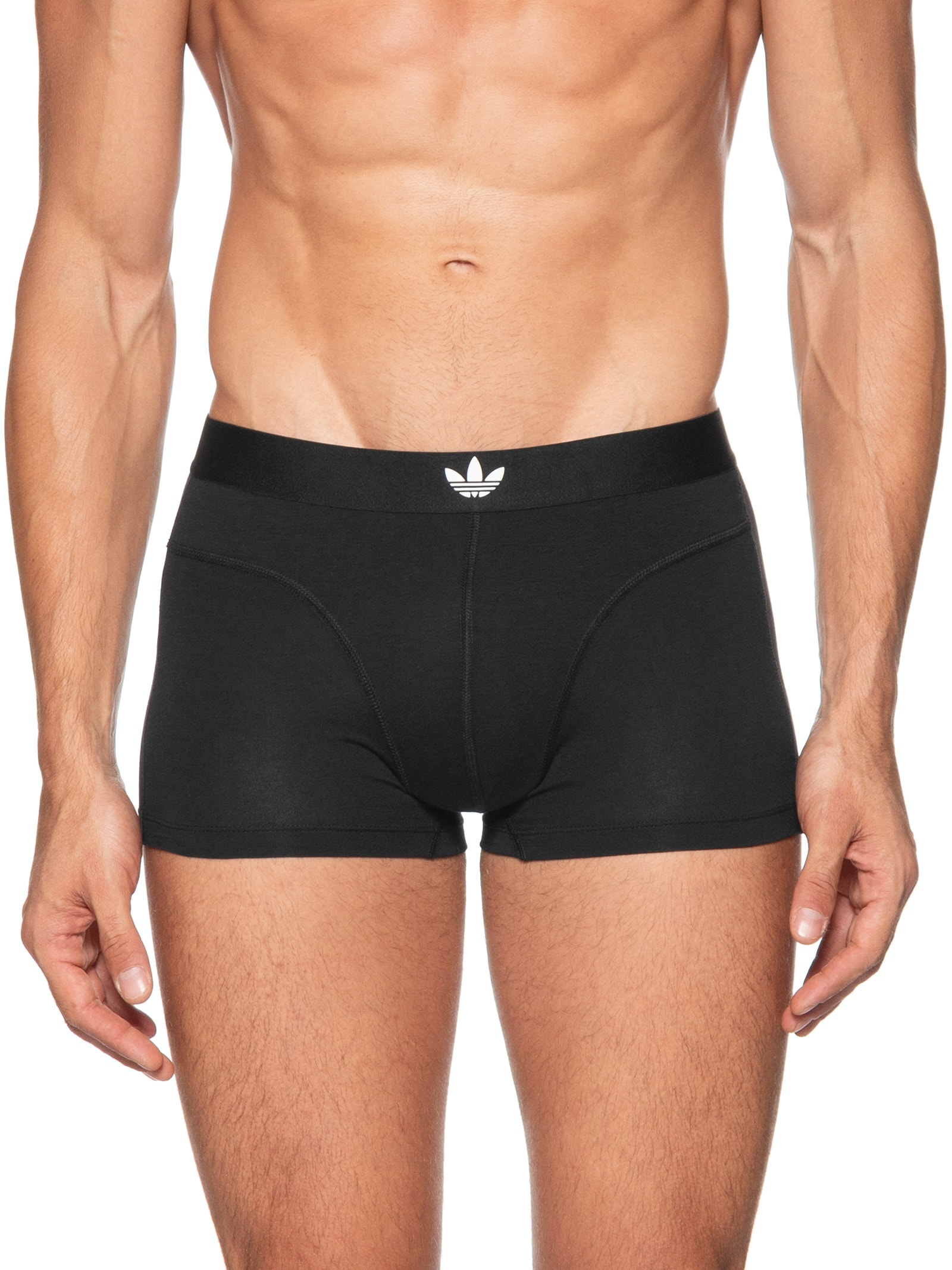 KIt de 2 cuecas Trunk Confort Flex Cotto Preto Adidas Originals Underwear