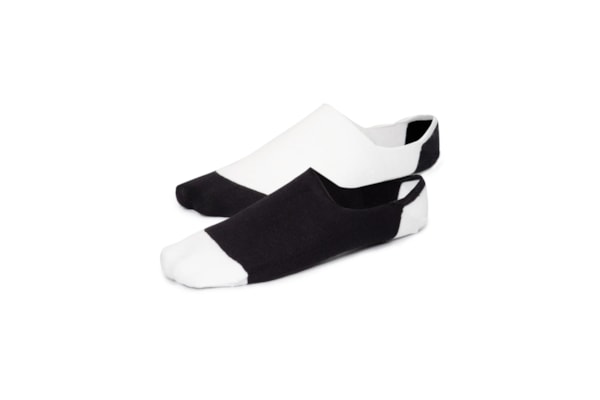 Kit De 2 Pares Meias Masculinas Pézinho - Branco